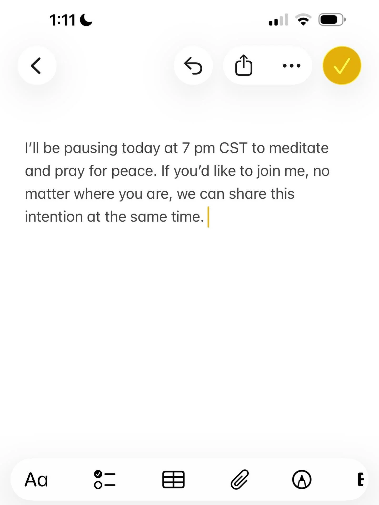 #prayforpeace #joinmeditation #resistance #holdthefrequency #safetyinnumbers