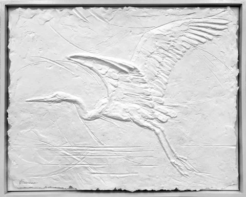 Heron in Flight