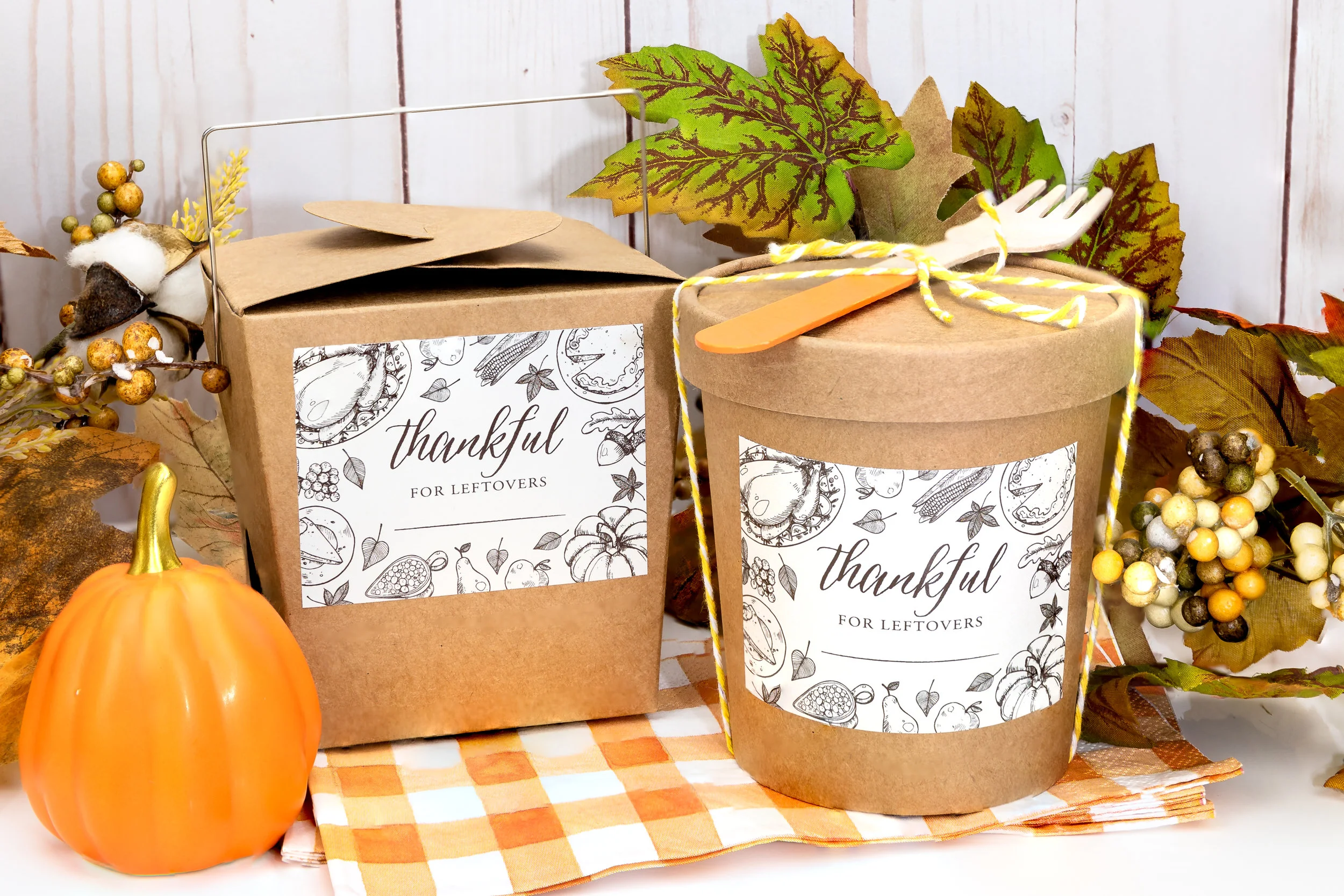 Free Printable Thanksgiving Leftover Tags