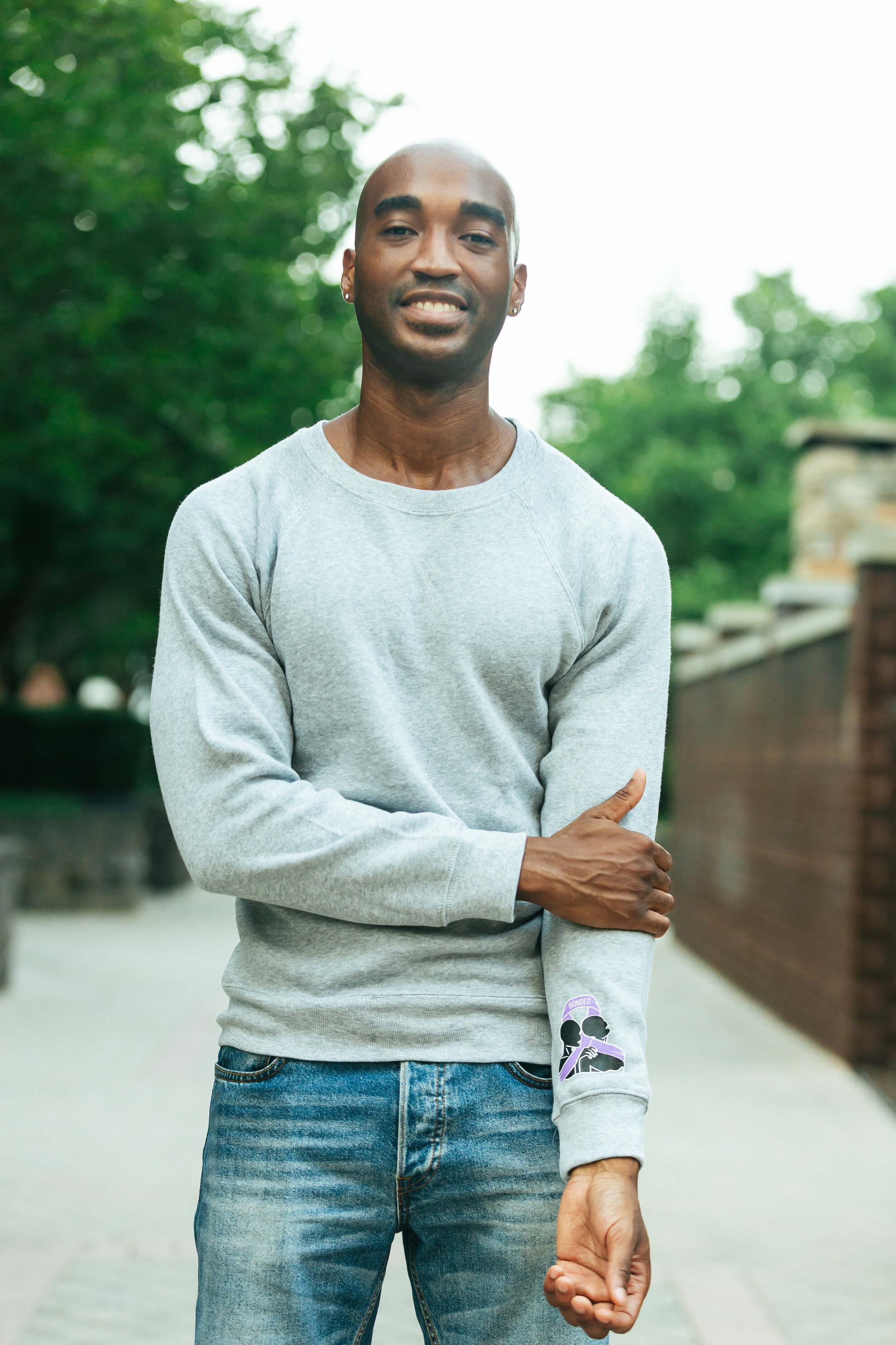 Gray Crewneck Sweatshirt