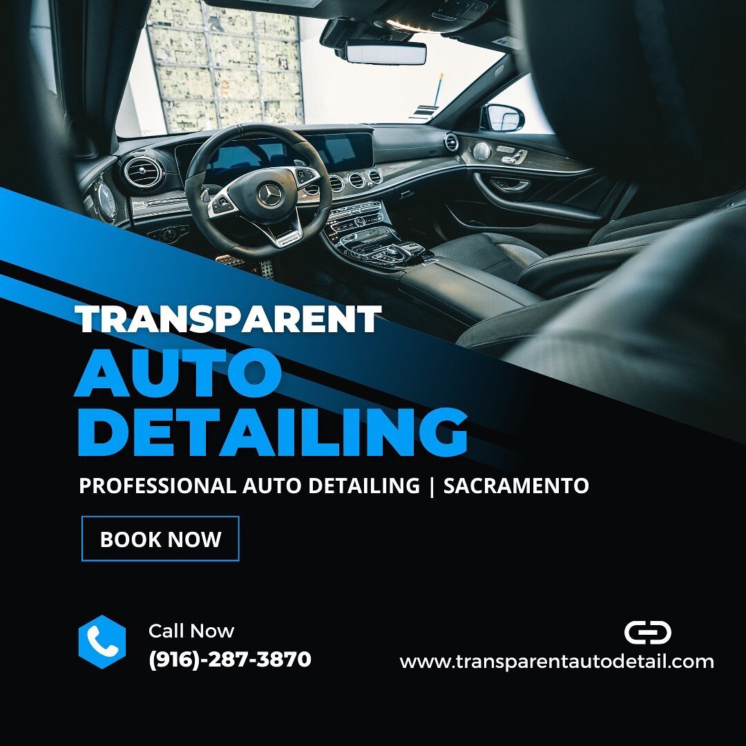 Ready to give your car the royal treatment it deserves? Look no further! Our professional auto detailing service will have your vehicle looking brand new. From exterior shine to interior freshness, we've got you covered. 

Call or DM us today #Sacram