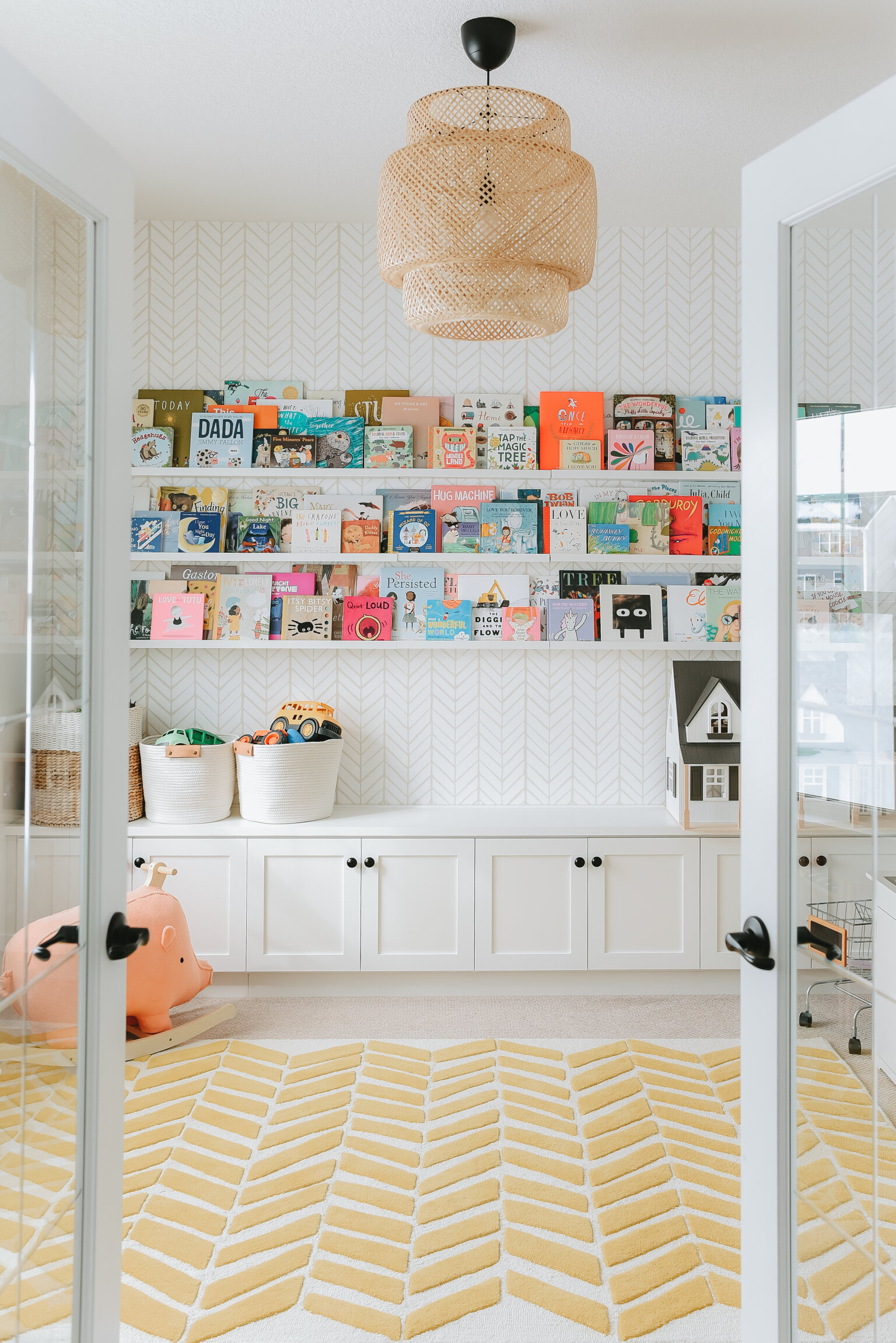 Sydney Gerten Book Wall 