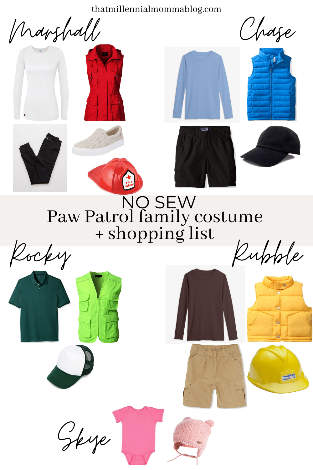 Paw Patrol Family Costume — That Millennial Momma