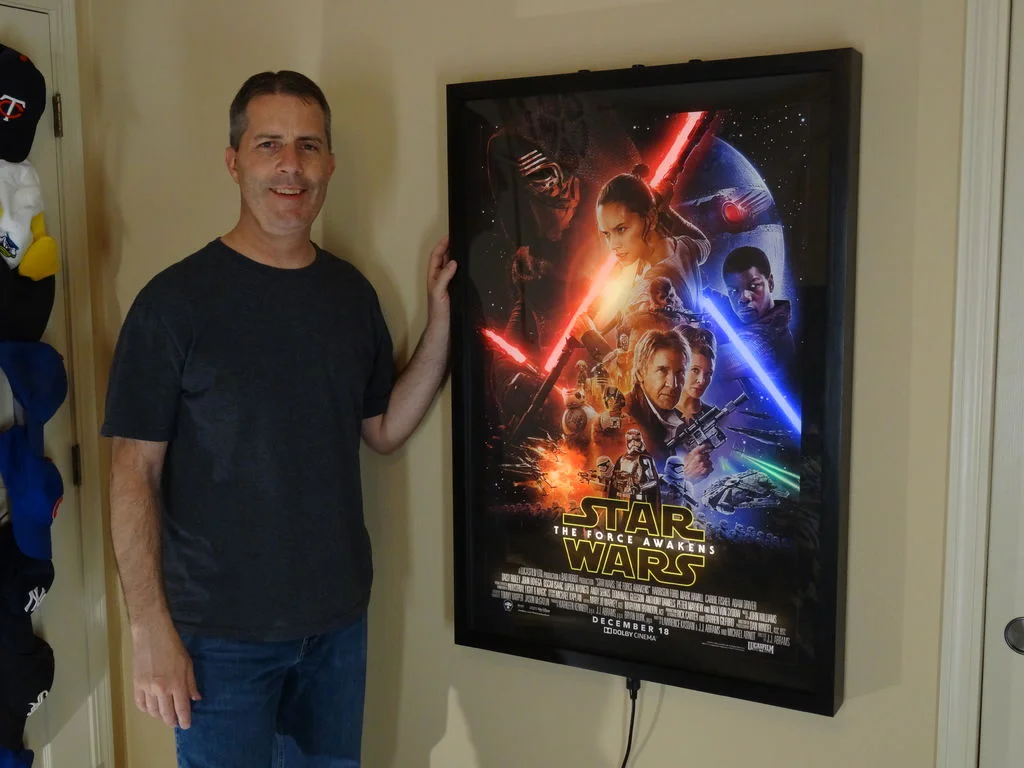 The Force Awakens Animated Movie Poster