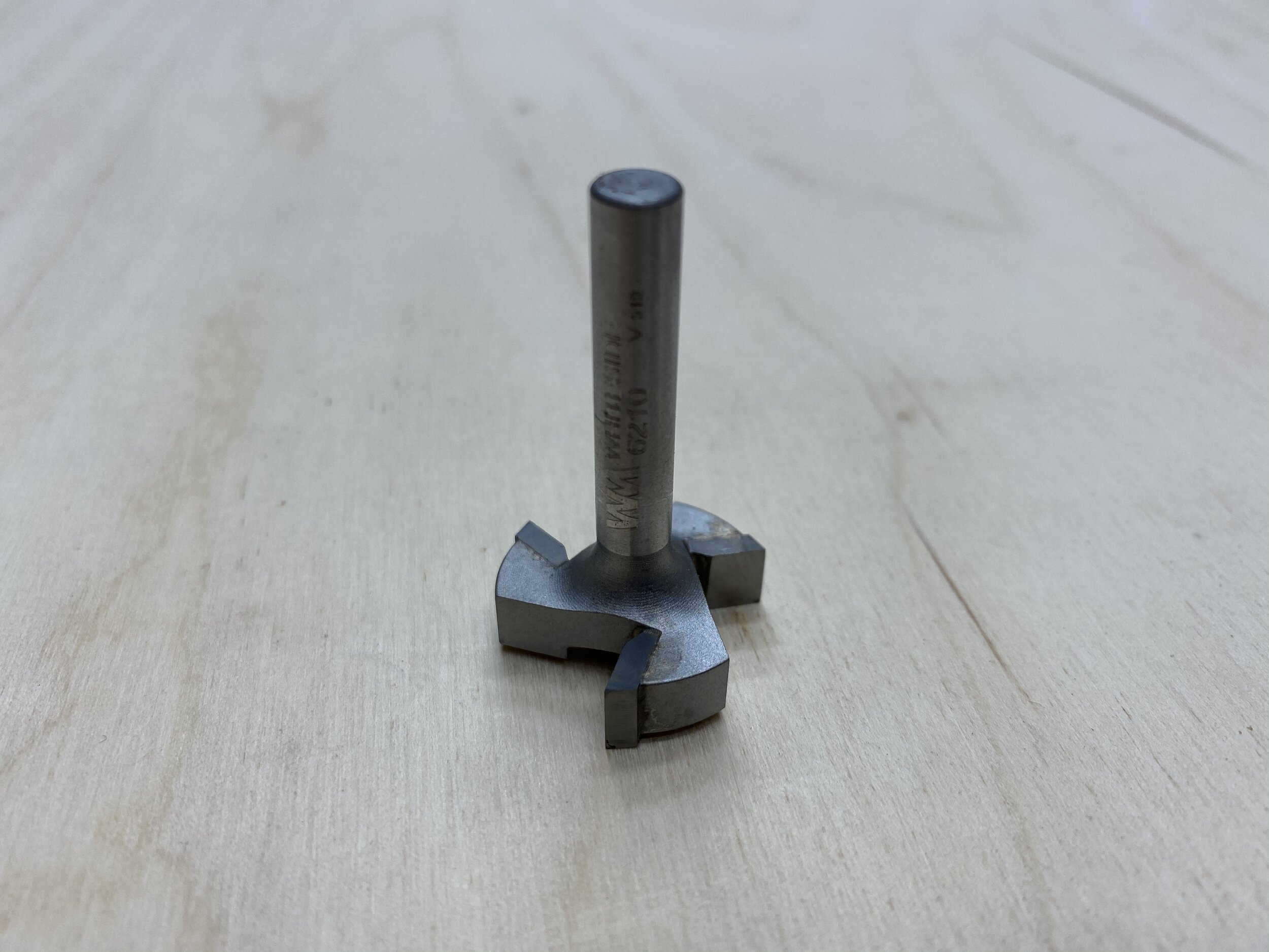  1” diameter flattening bit 