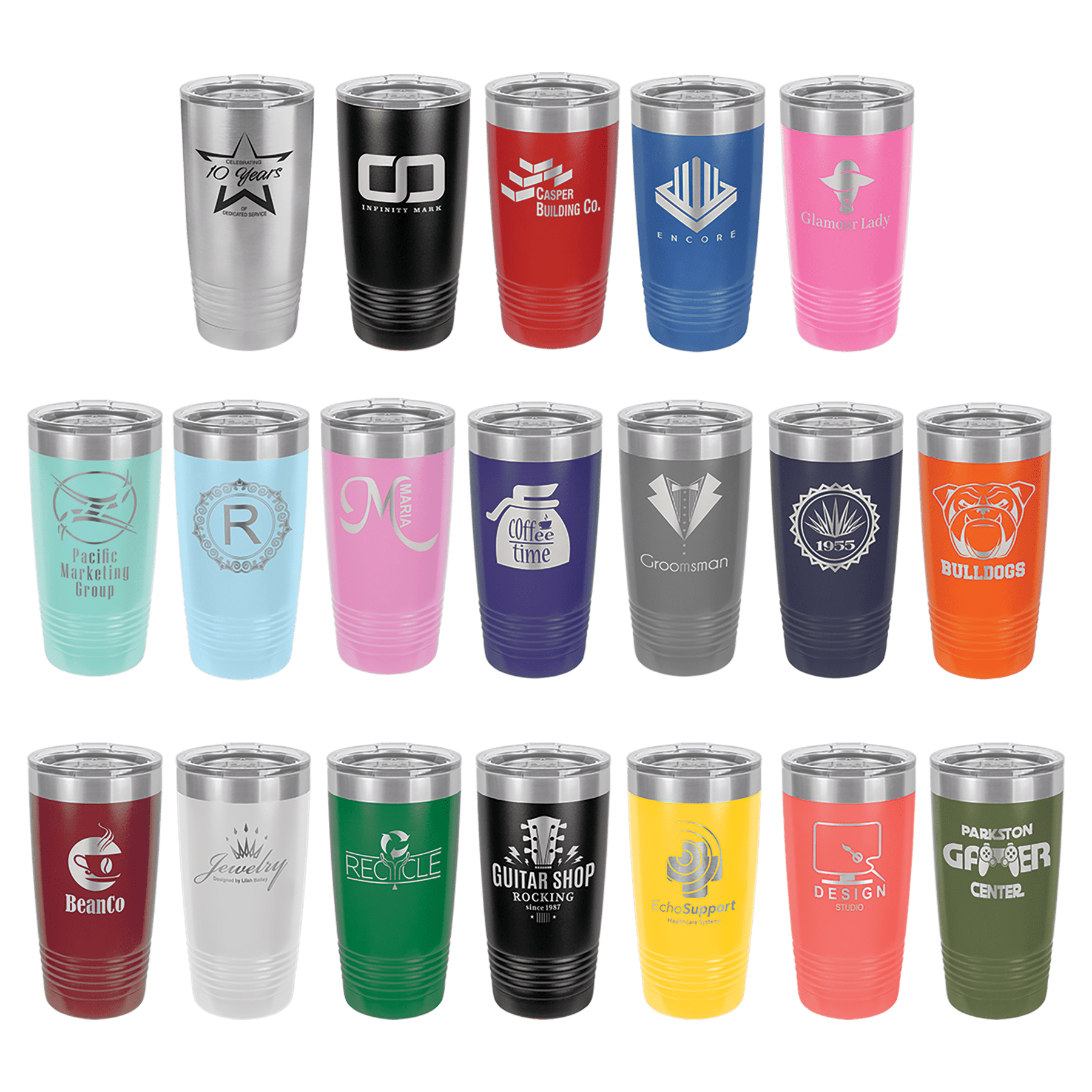 Polar Camel 20 Ounce Ringneck Tumblers