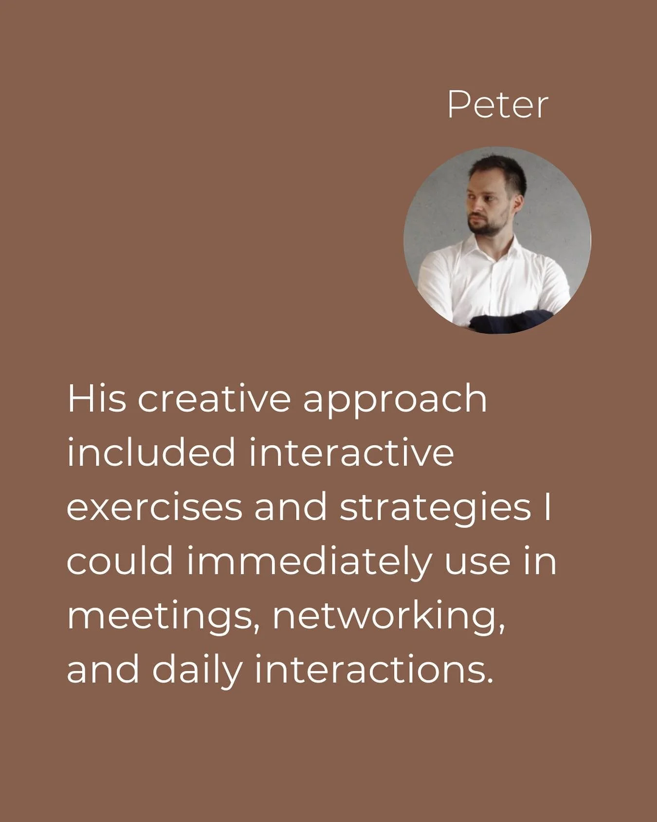 Pokud jste zkou&scaron;eli jin&eacute; učitele, kurzy a učebnice &ndash; možn&aacute; to v&scaron;echno byla nudn&aacute; předn&aacute;&scaron;ka. Jak v&aacute;m sami studenti řeknou &ndash; moje hodiny nejsou nikdy z&iacute;vnut&iacute;! Ale učit se