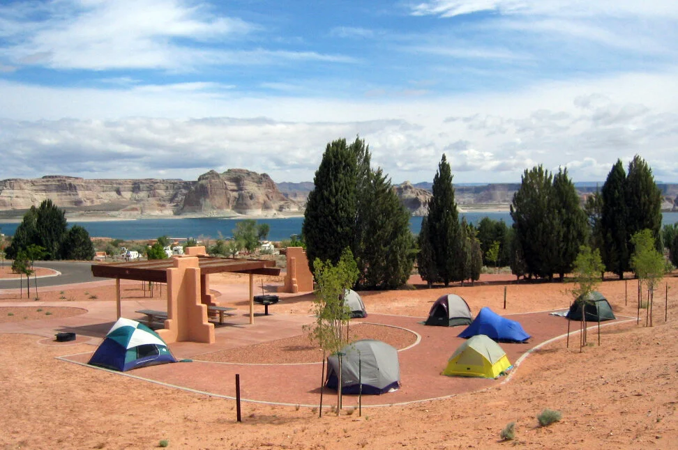NPS Wahweap Group Campground, Glen Canyon National Recreation Area, AZ/UT
