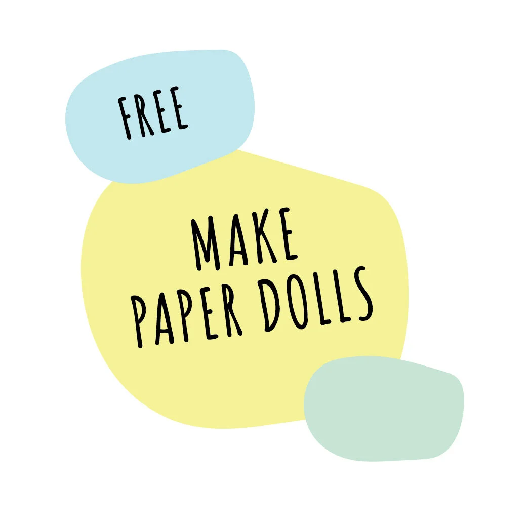 FREE | MAKE A PAPER DOLL CHAIN