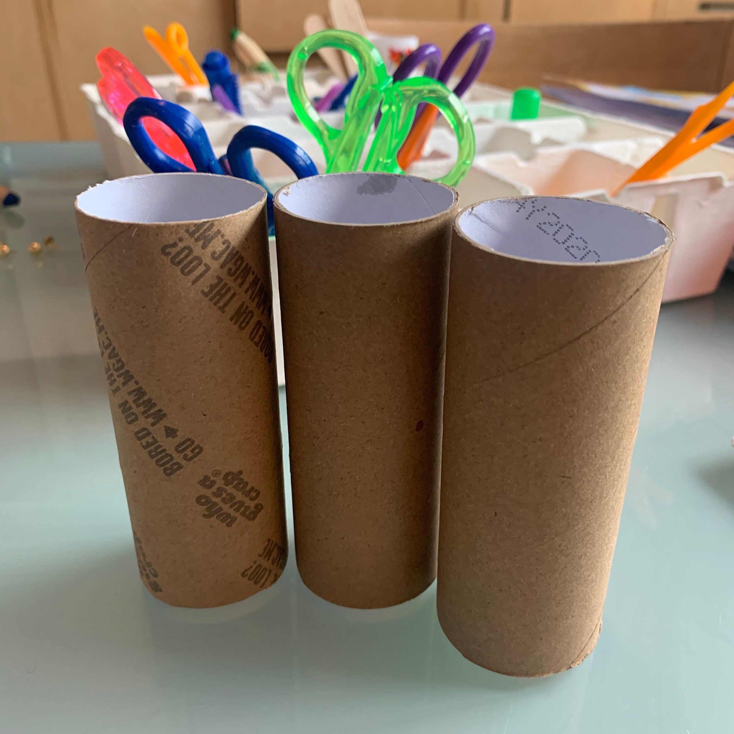 HOW TO MAKE: A CARDBOARD TUBE FAMILY — THE MILL HOUSE