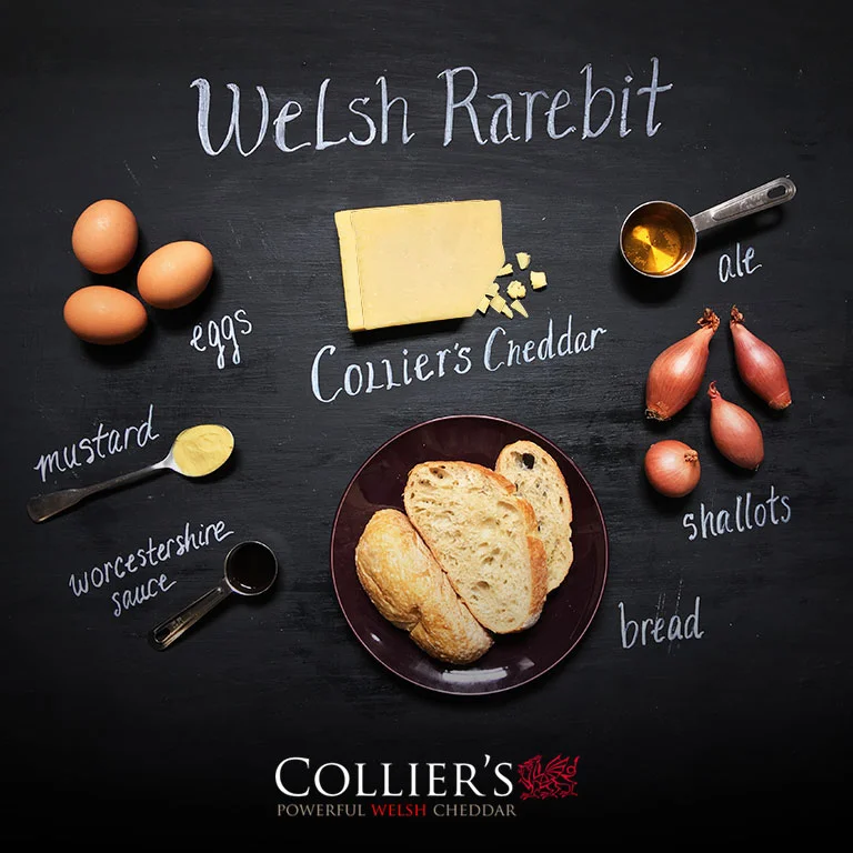 The elements to a great Welsh Rarebit are pretty simple, especially when Collier’s is at the center of it all. Recipe here: http://bit.ly/2rTylWO