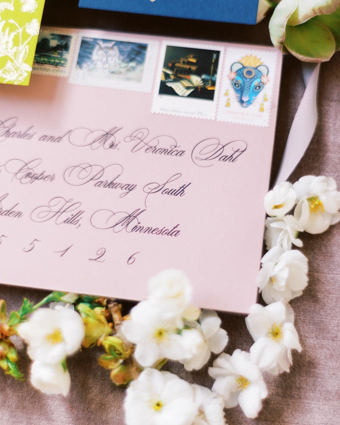 A lovely shot to share that postage prices are once again on the rise. Price increases are happening every six months. Friendly reminder to budget for this added cost! 

@seacircusweddings @minnefloralco 

#invitationmailing #weddingmail #vintagepost