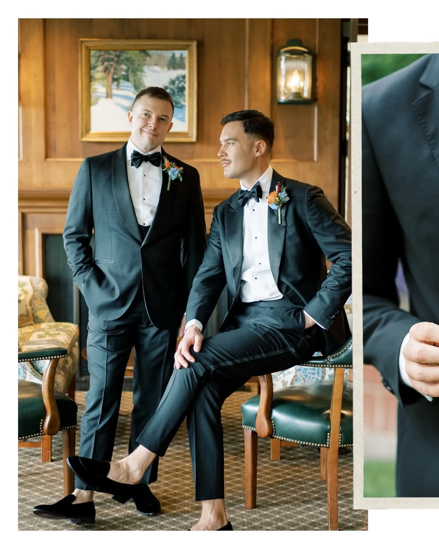 When love looks so handsome. The nuptials of A+A last fall have me so excited for all of the autumn celebrations! 

Planning @premierplanningservices 
Photography @amandanippoldtphoto 
Floral @artsandflowers 
Venue @woodhill_country_club_ 
Stationery