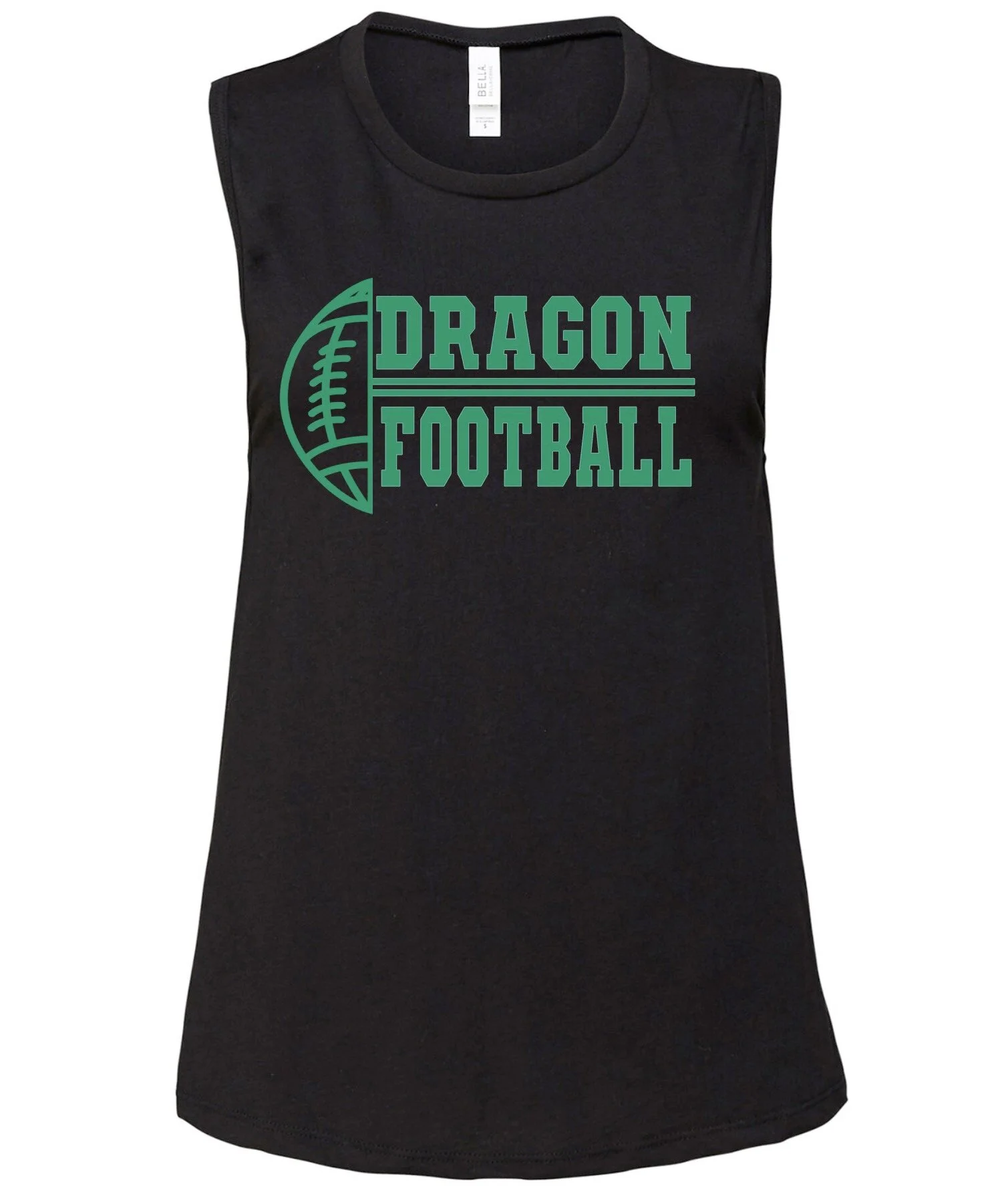 DRAGON FOOTBALL MUSCLE TANK GREEN FONT .jpg