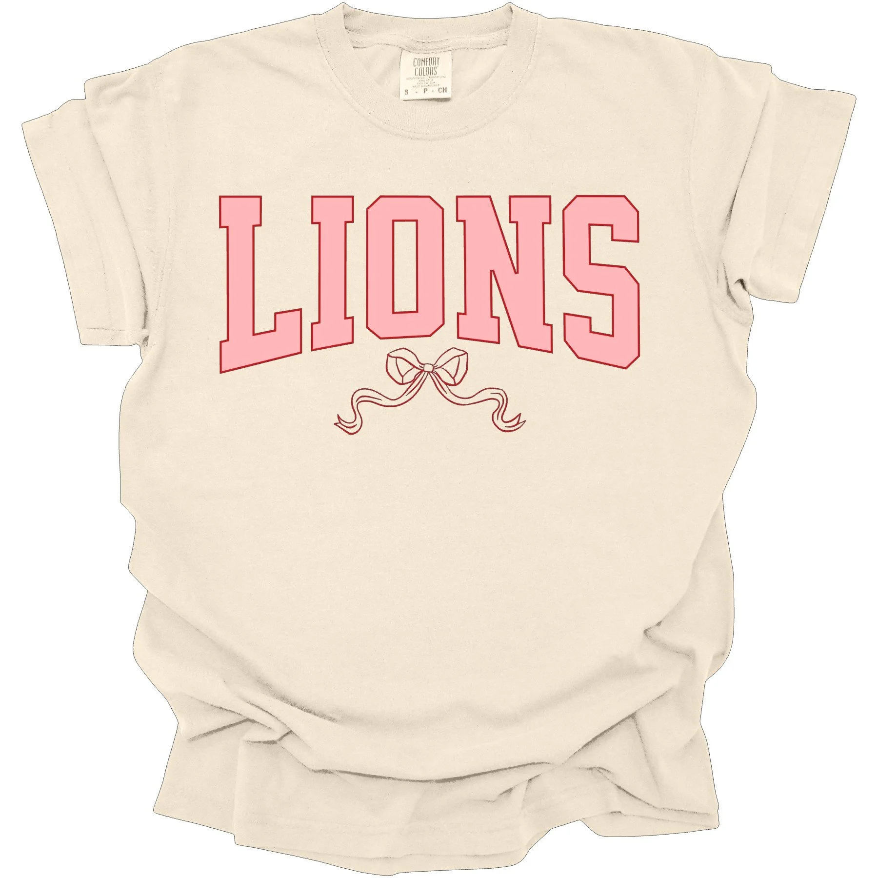 "Lions" Comfort Colors Lions & Bows