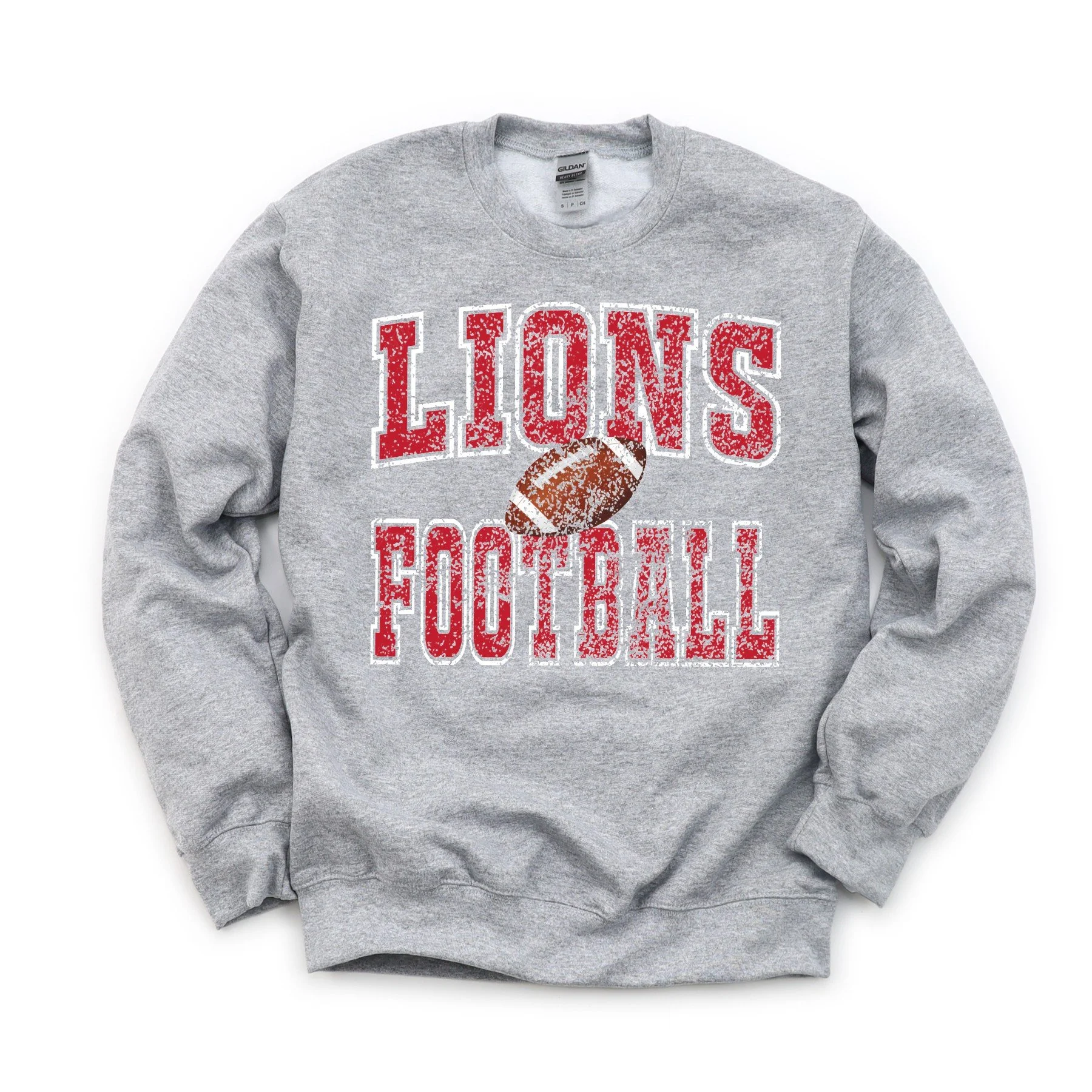 "LIONS" Football Tee/Fleece