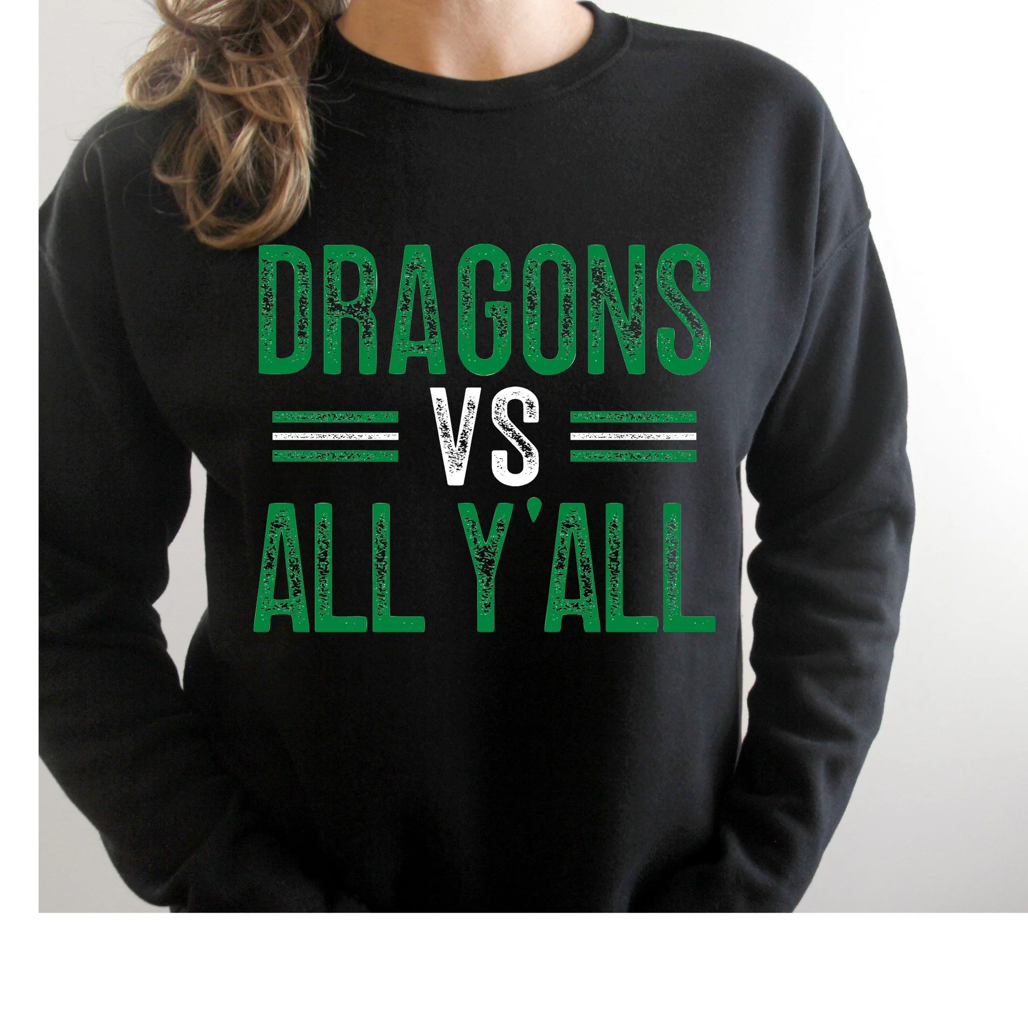 DRAGONS VS ALL Y'ALL (Black)