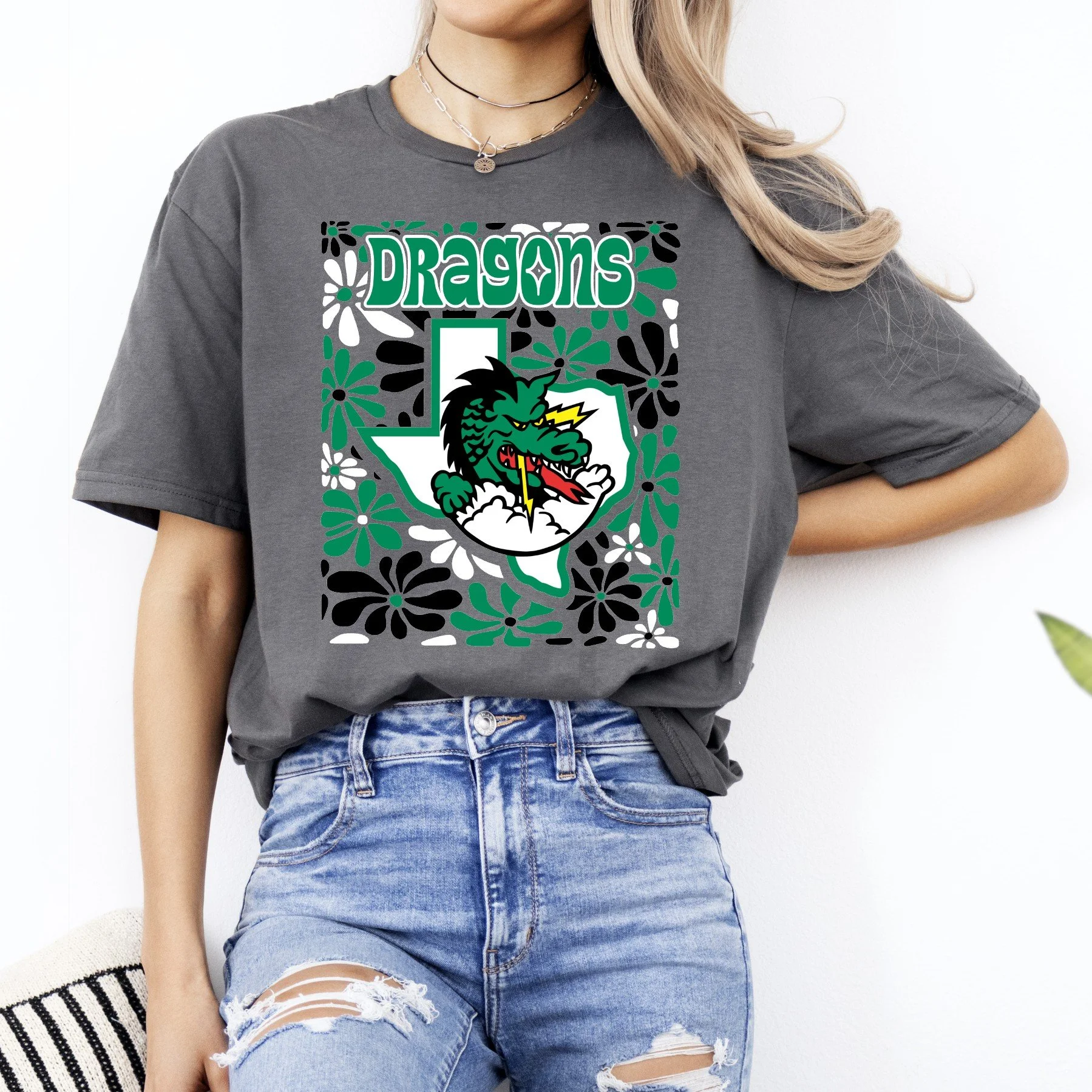 Comfort Colors "Retro Dragon" Tee