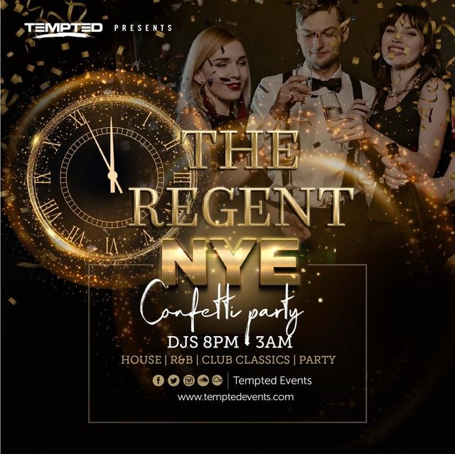 NYE Confetti Party @ THE REGENT