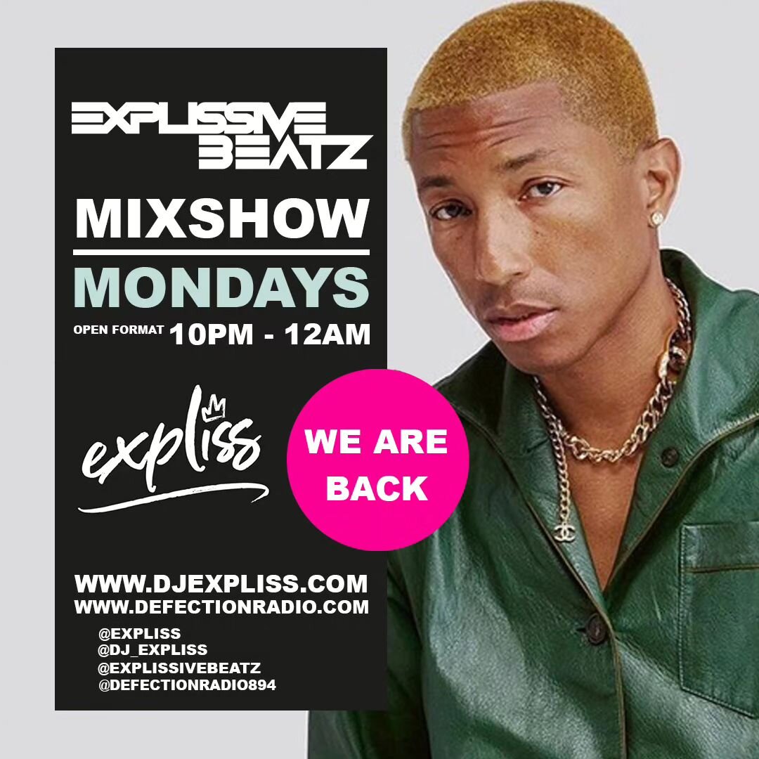 @expliss | @dj_expliss
hosting @explissivebeatz
10PM till 12AM (gmt) Mondays π₯
4PM till 6PM (gmt) Sundays π₯³
Let's Go π
Defection Radio β€οΈ
https://www.mixcloud.com/live/defectionradio/
#music #Monday #tunes #autumn #like #Sunday #mix #party #radi