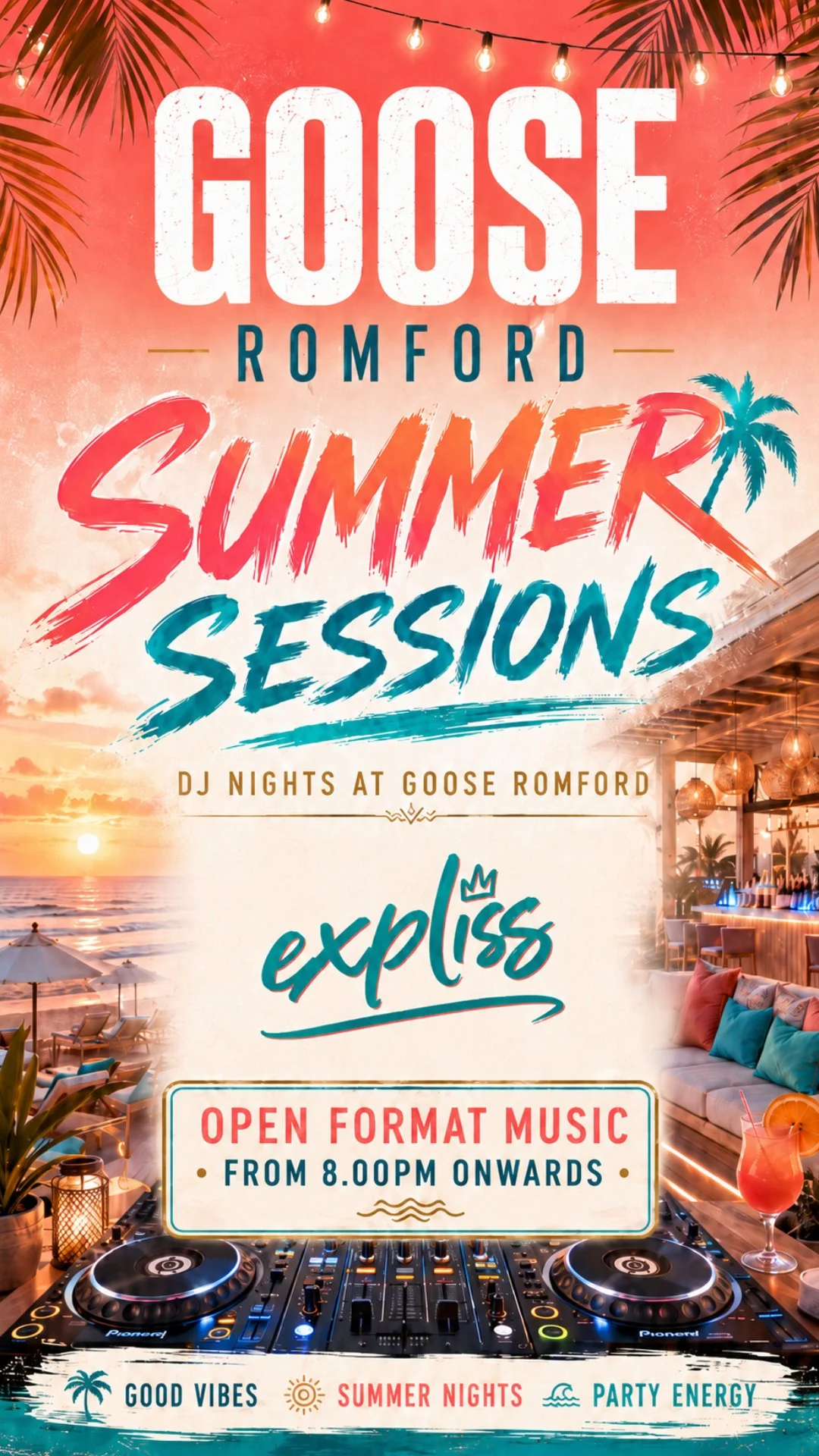 DJ EXPLISS @ GOOSE ROMFORD SUMMER