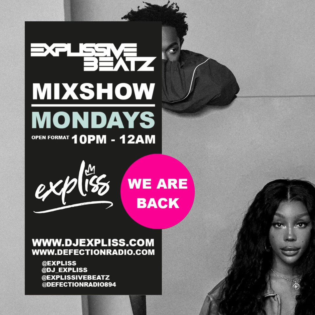 Windows down, seat back the city lights are just a blur now. You&rsquo;re drifting with @dj_expliss with @explissivebeatz on a Easter Bank Holiday Monday, and we&rsquo;re strictly on that late-night frequency.

@explissivebeatz hosted by @dj_expliss 