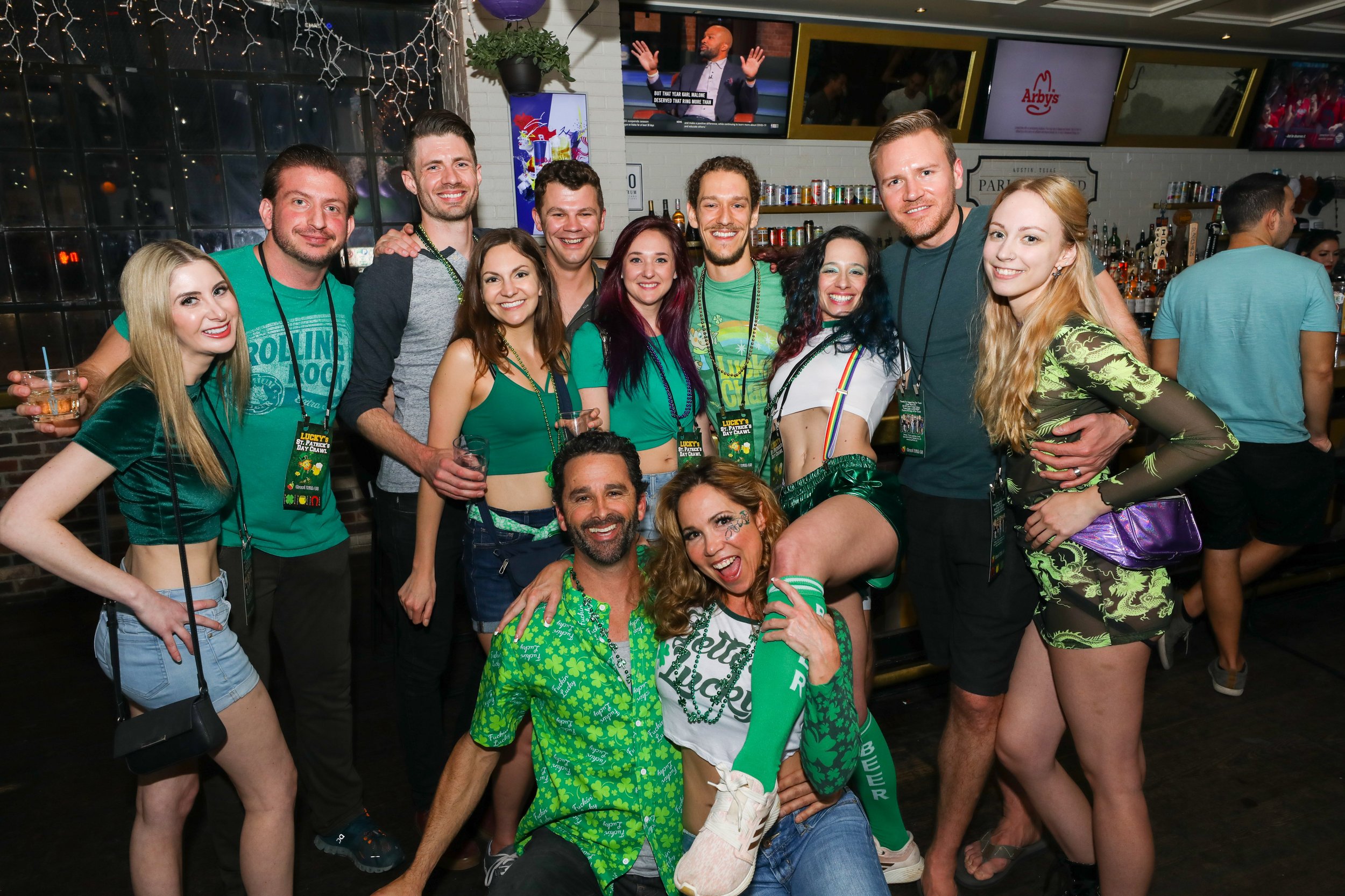 Houston The Lucky's St Patrick's Day Bar Crawl — Crawl With US