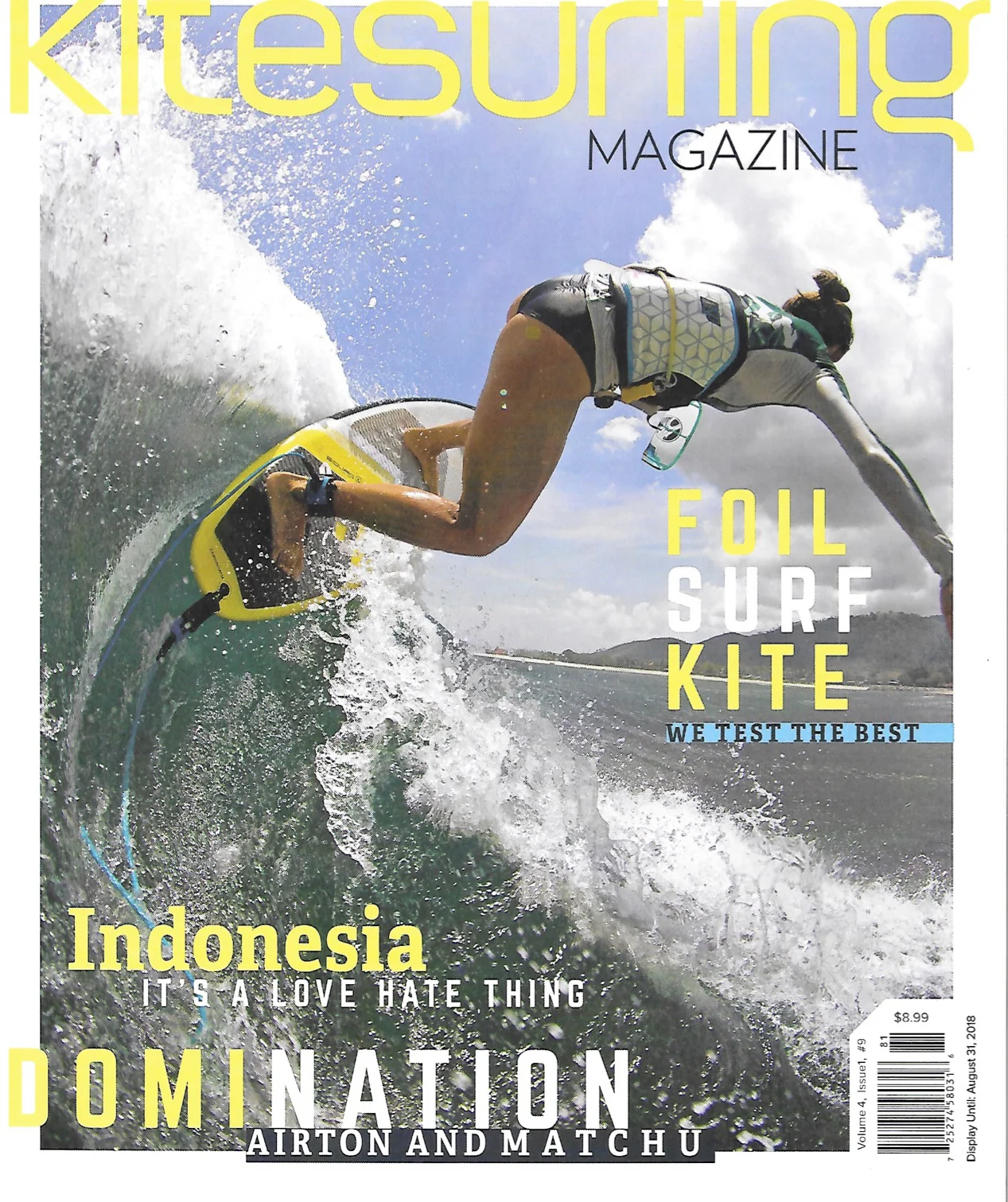 Kitesurfing Magazine Cover