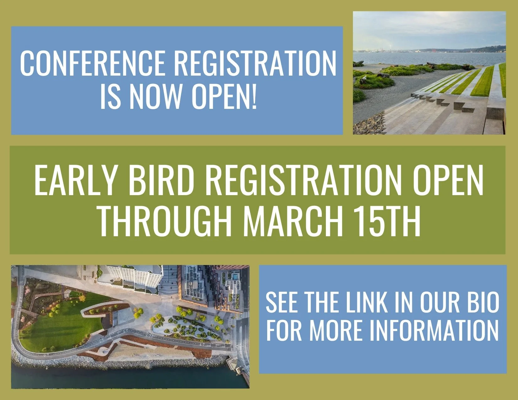 Registration for the KY ASLA &amp; APA Conference is officially OPEN!

Secure your spot today and take advantage of Early Bird pricing available through March 15th. Don&rsquo;t miss your chance to be part of an incredible event filled with learning, 