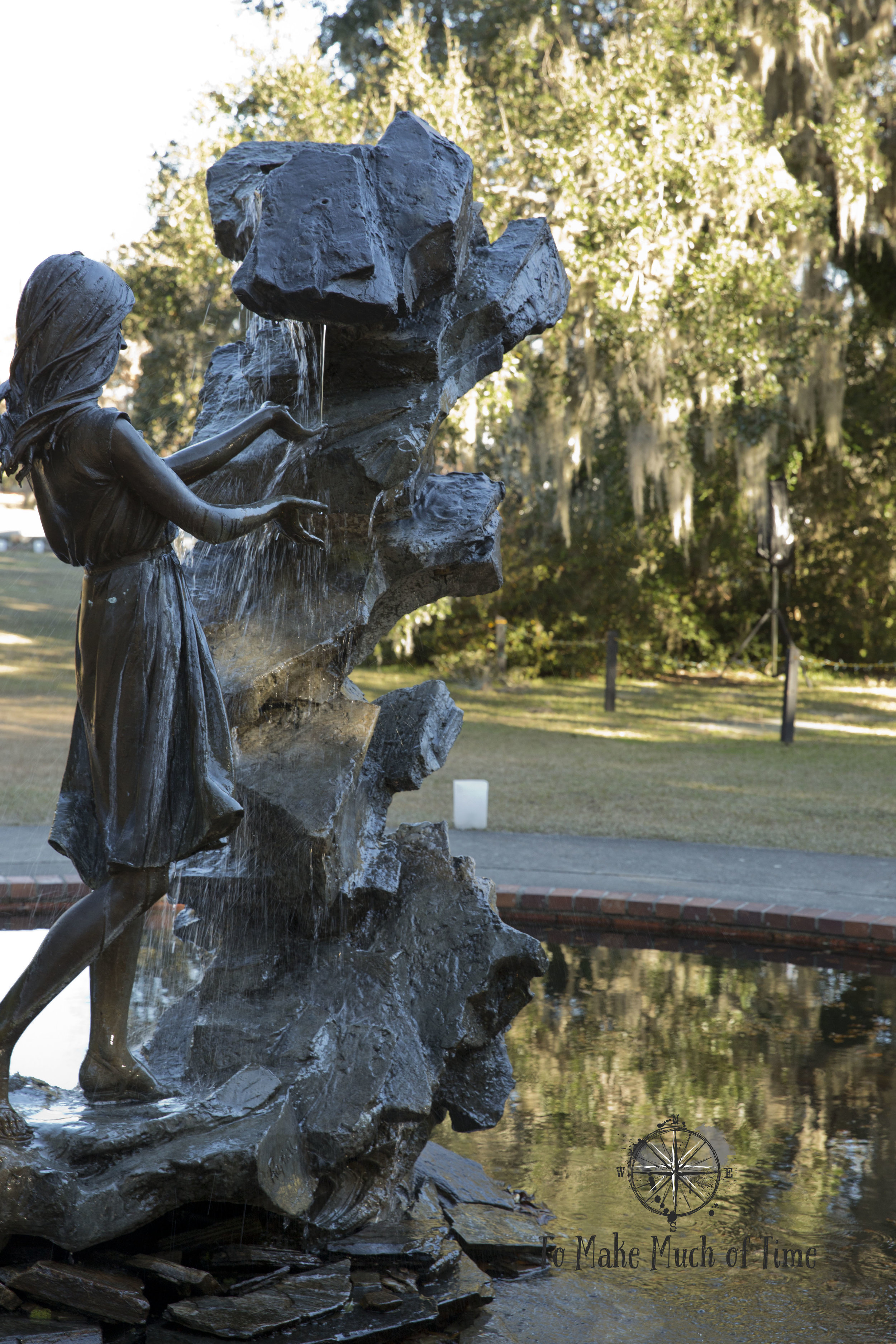Brookgreen Gardens Girl Fountain Statue | South Carolina | To Make Much of Time