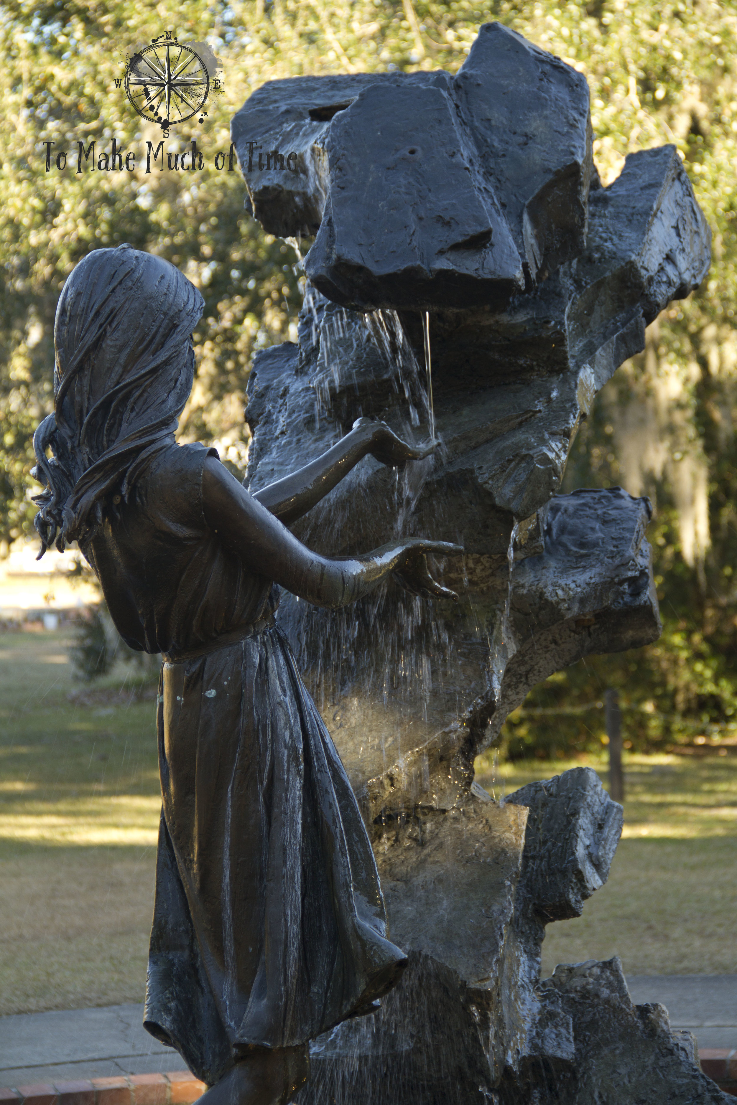 Brookgreen Gardens Girl Fountain Statue | South Carolina | To Make Much of Time