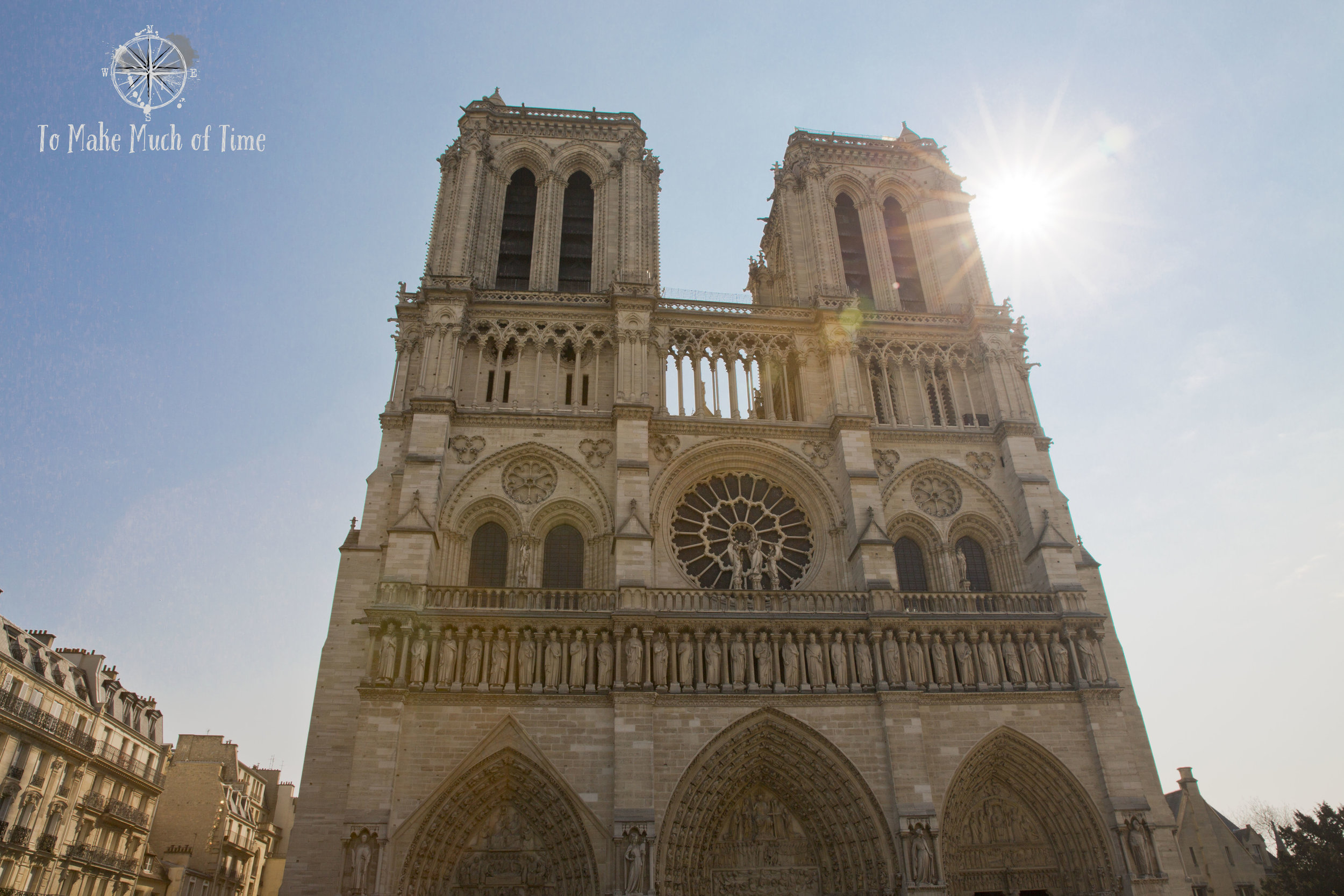Stunning Notre Dame Cathedral Postcard Lights Paris River Seine France 12P 