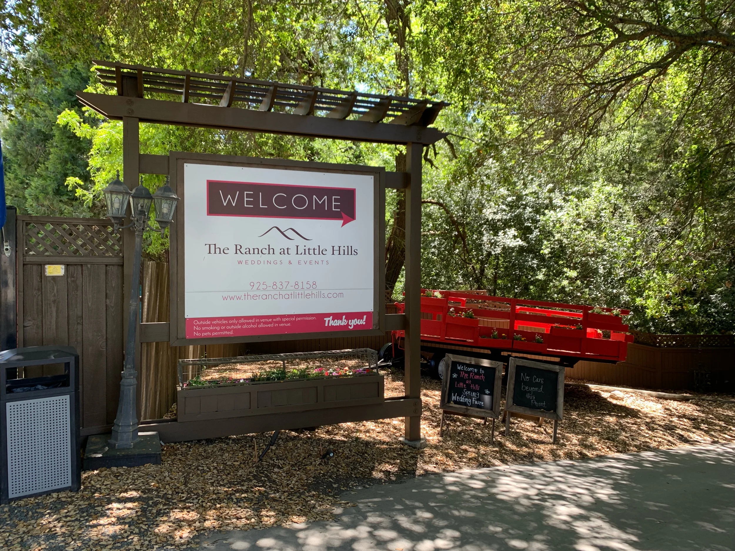 Wedding venue, food, florist, and DJ secured!