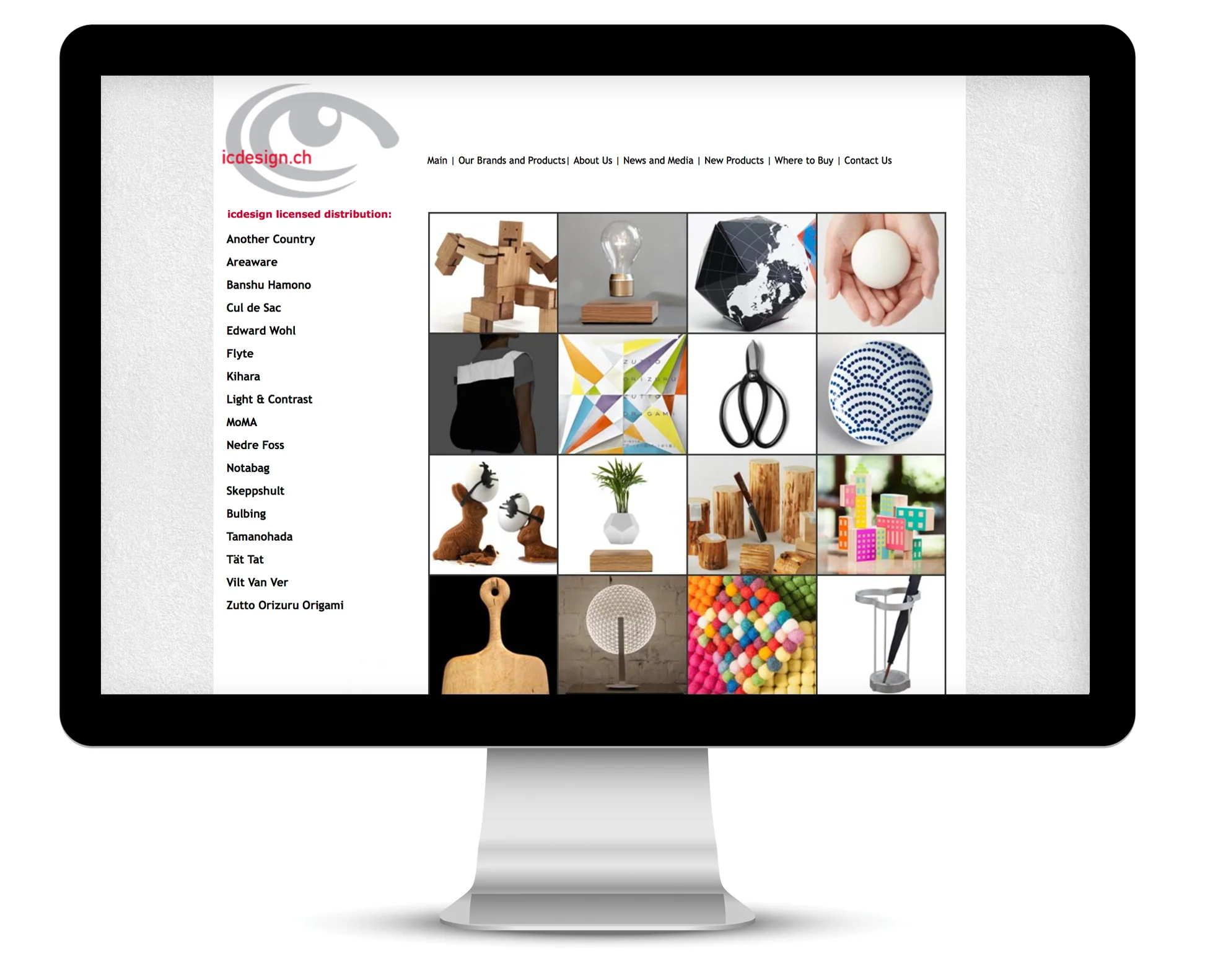 IC Design Website sample product page