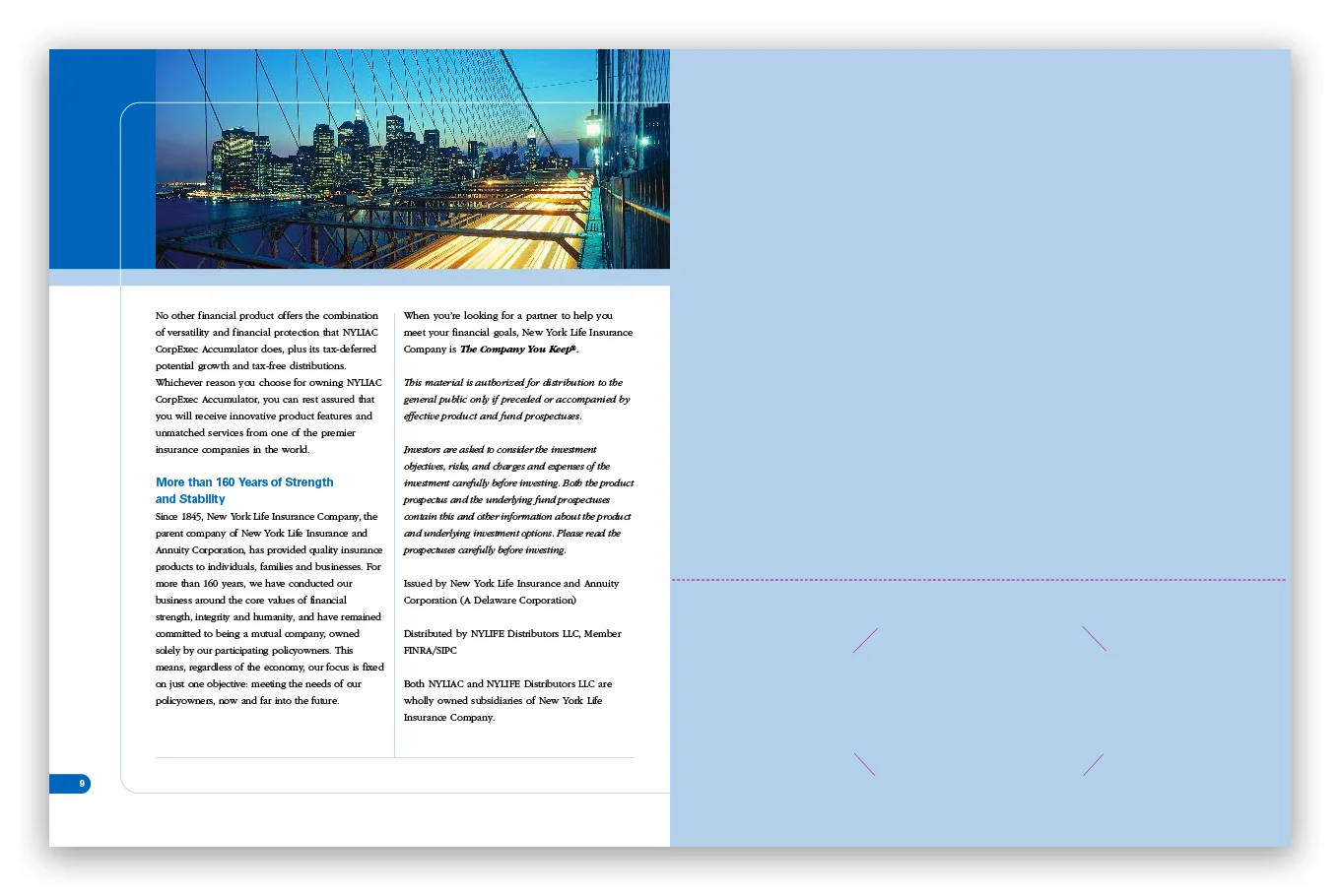New York Life CorpExec Accumulator brochure
