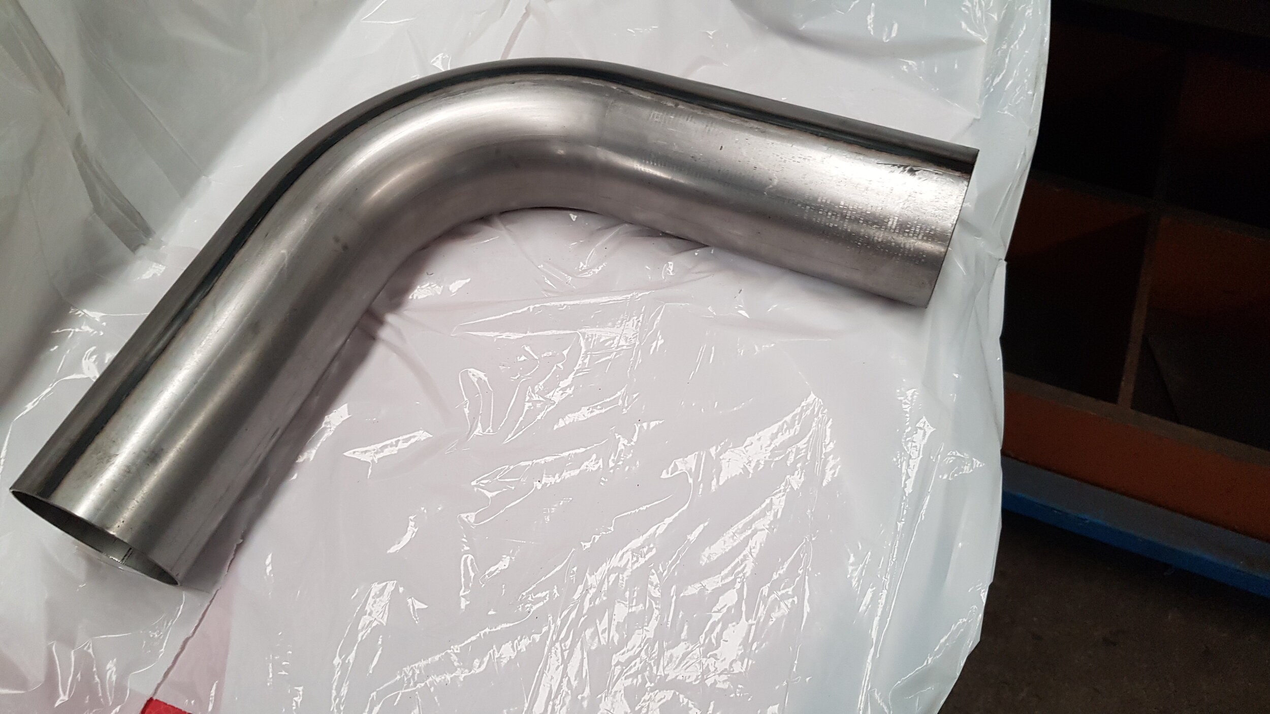 90 DEGREE MILD STEEL MANDREL BEND