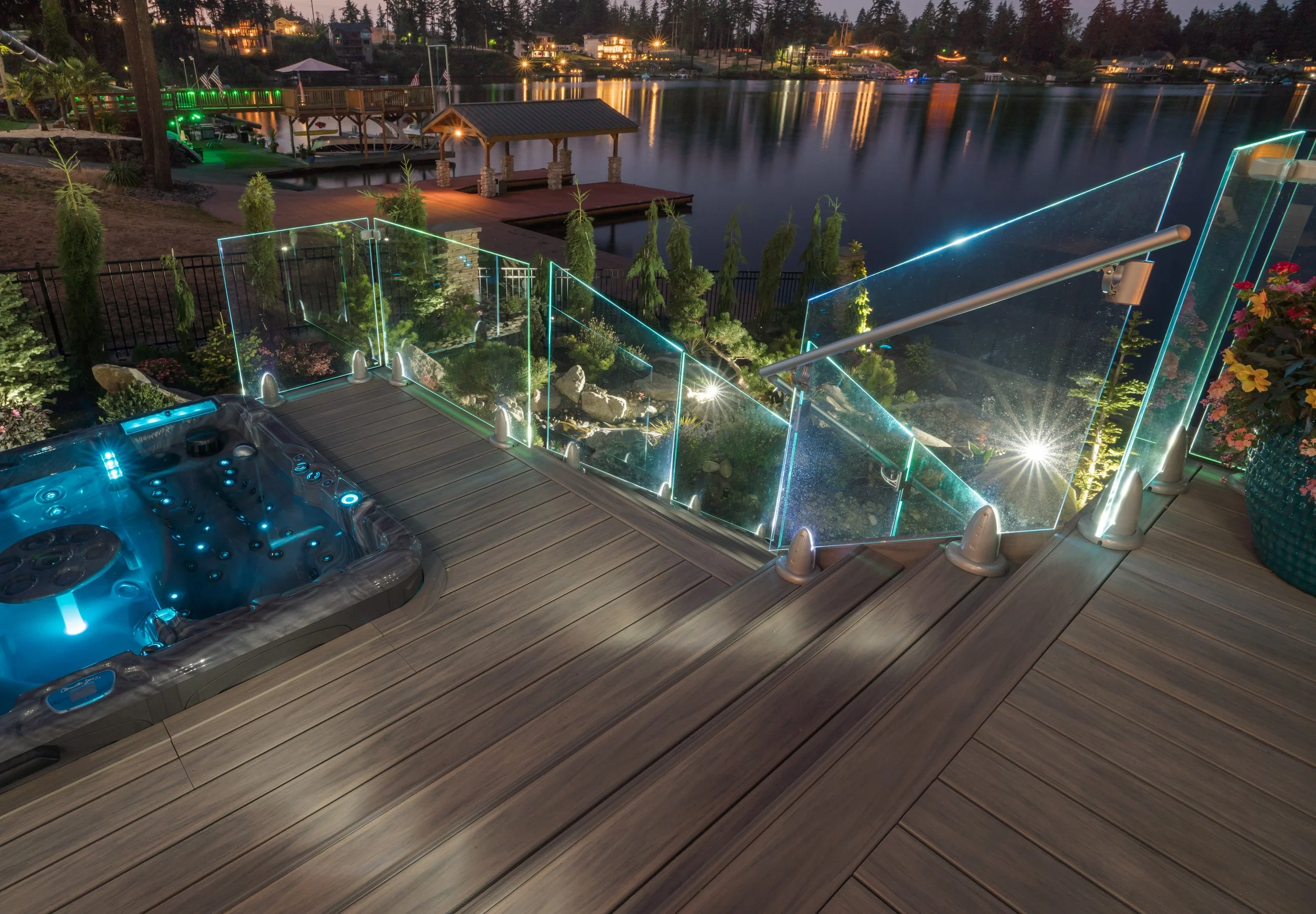 Metal Print Crystal Rail at night-7.jpg