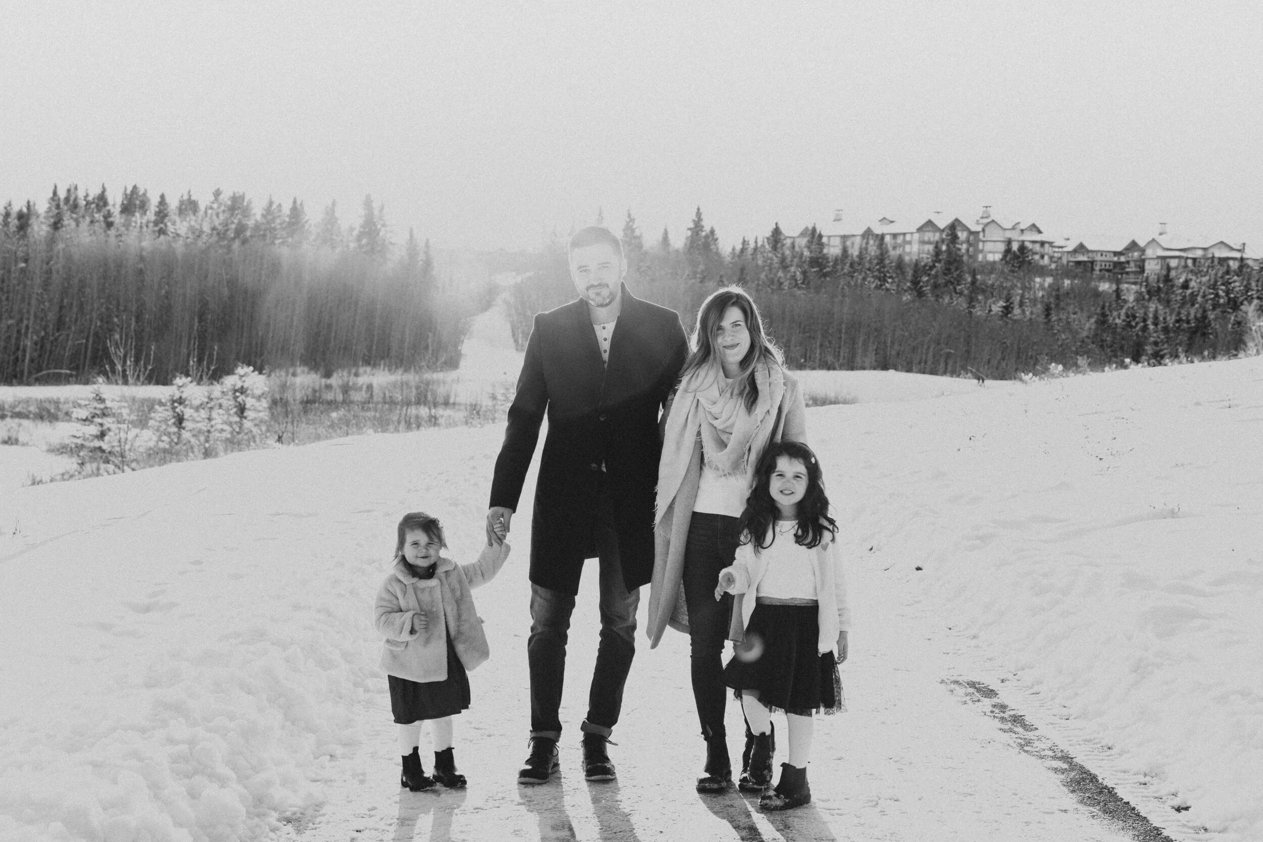 Fish Creek Park Winter Family Session