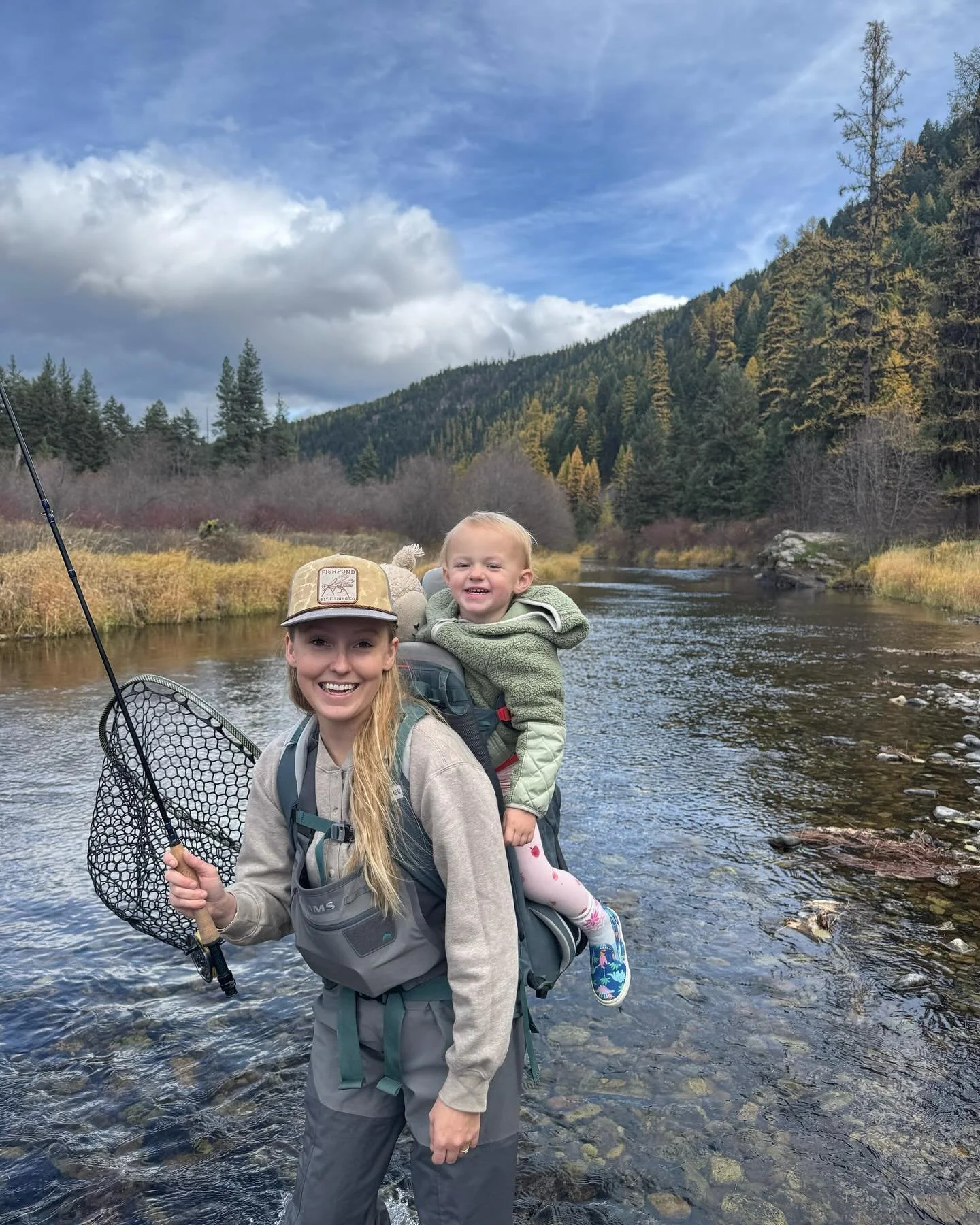 Celebrated 27 years with a weekend in Montana with my better thirds!!!! One brown trout, a traumatic hotel water slide experience, a lot of shopping and a lot of wrangling our toddler 🙃