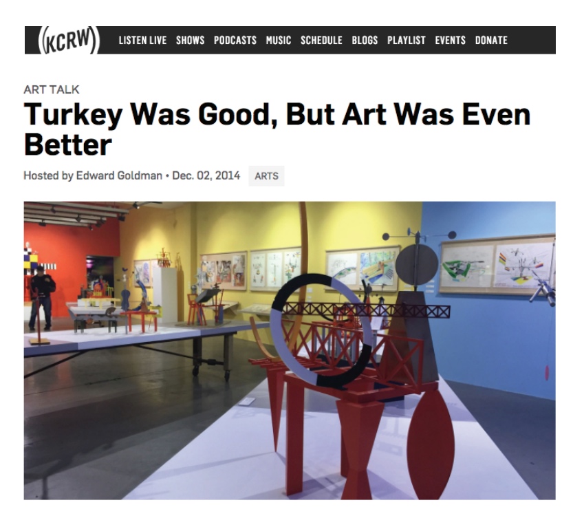 KCRW - Peter Shire Exhibition, A+D Museum