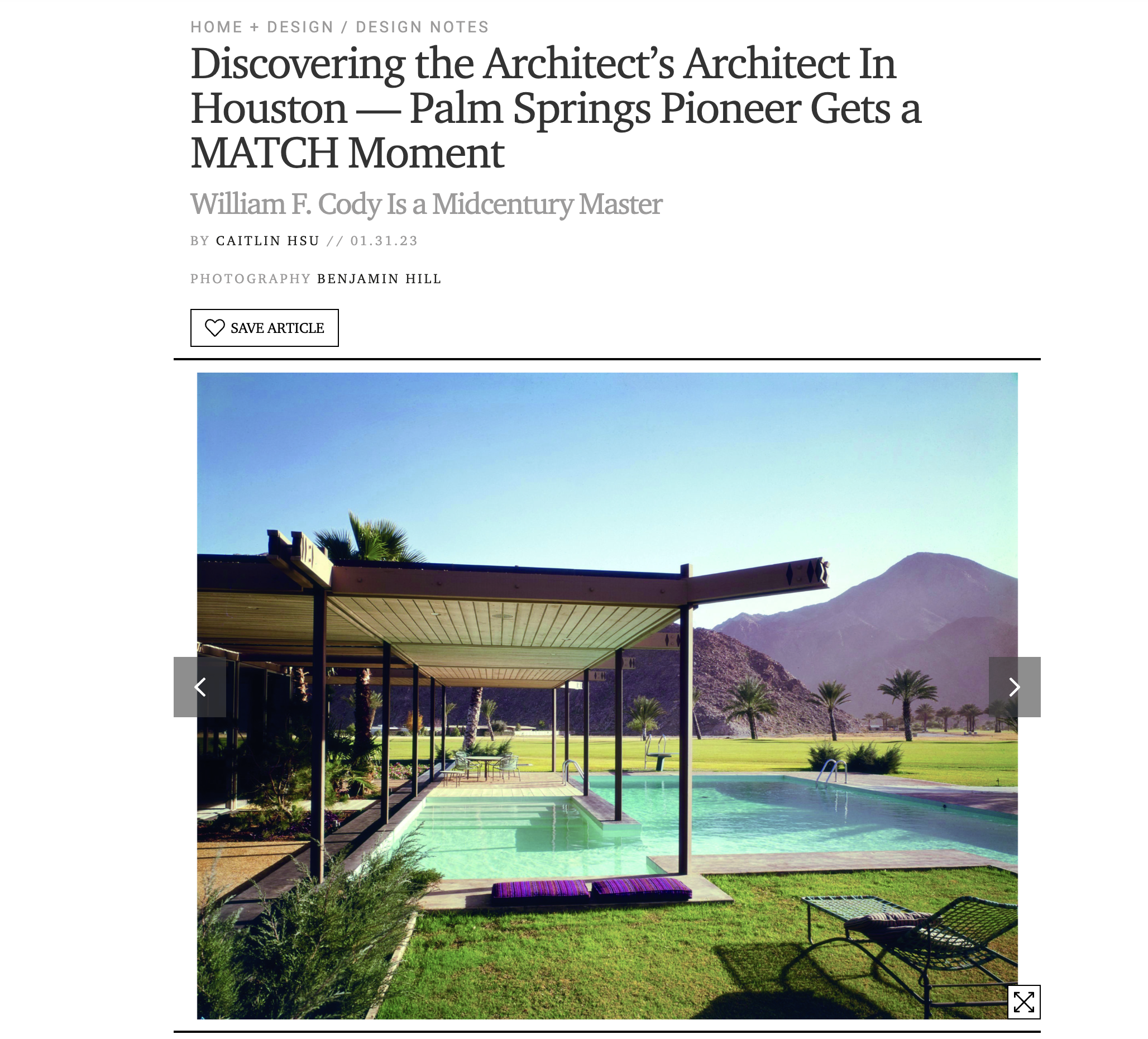 Paper City – Discovering the Architect's Architect in Houston