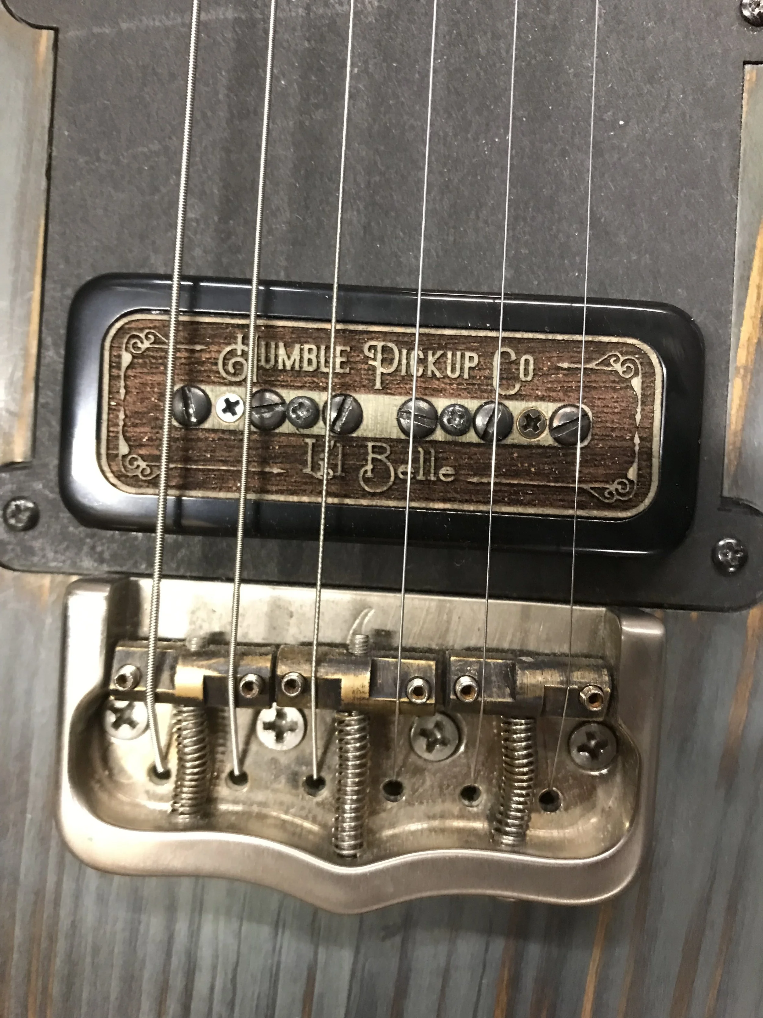  Vintage white on Mahogany with black poles and black frame installed for testing 