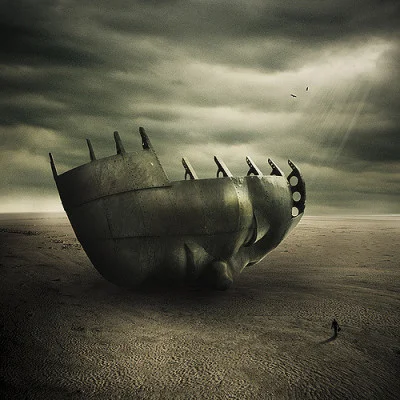 Original artwork by Christophe Dessaigne – “The Miracle and the Sleeper”