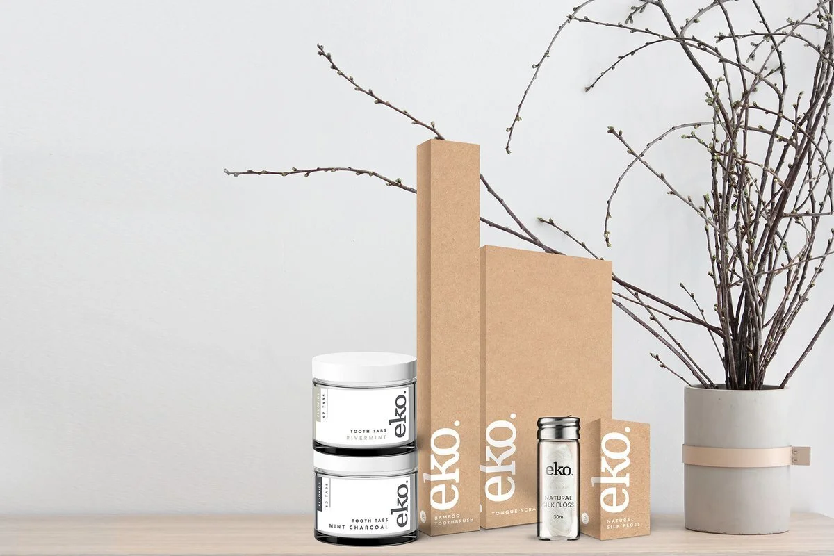 EKO Tooth Tabs Branding Packaging and Website By Sticky Studio