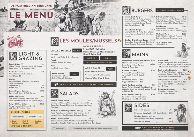 Local Post Menu De Post Menu — De Post Belgian Beer Cafe – JQMCLV
