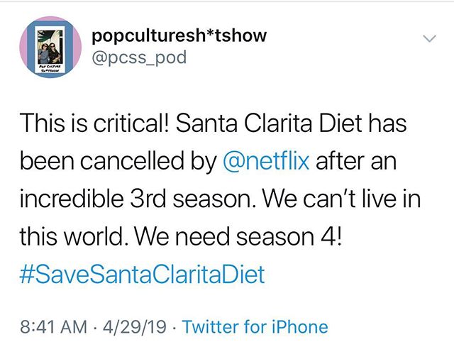 😭 #savesantaclaritadiet