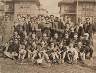 Madison Lacrosse Team 1930