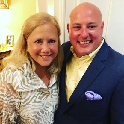 Senator Mary Landrieu and Marty Irby in the Fall of 2021