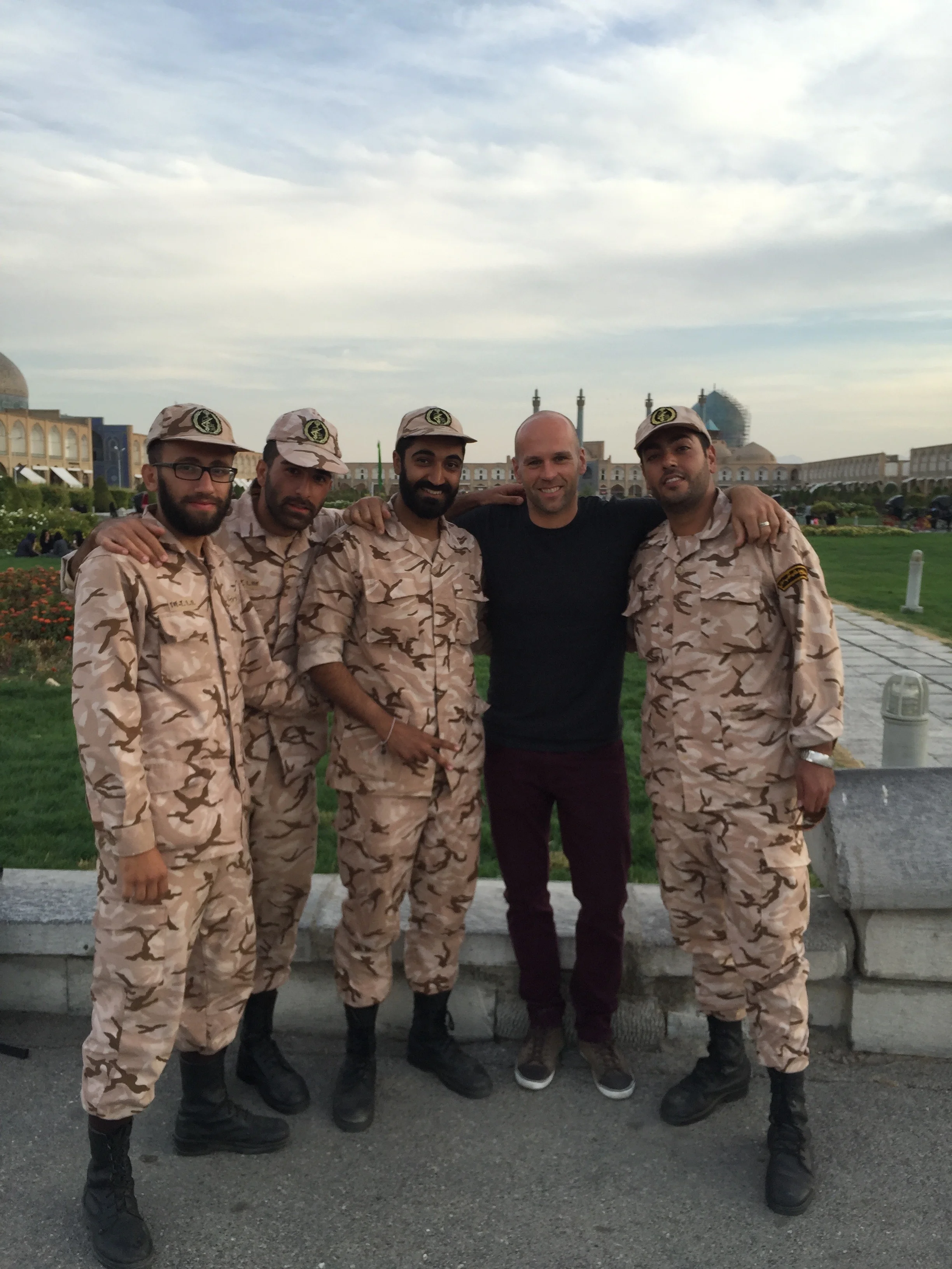 American Peter Santenello in Turkey
