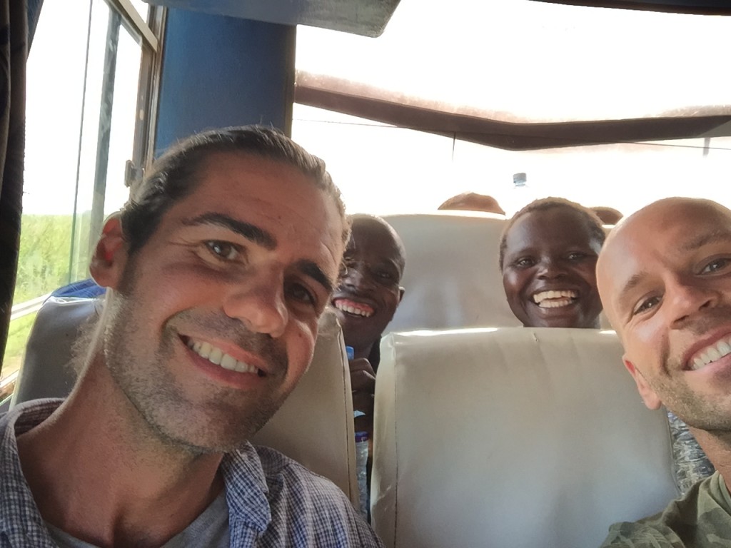 Americans and Ugandans